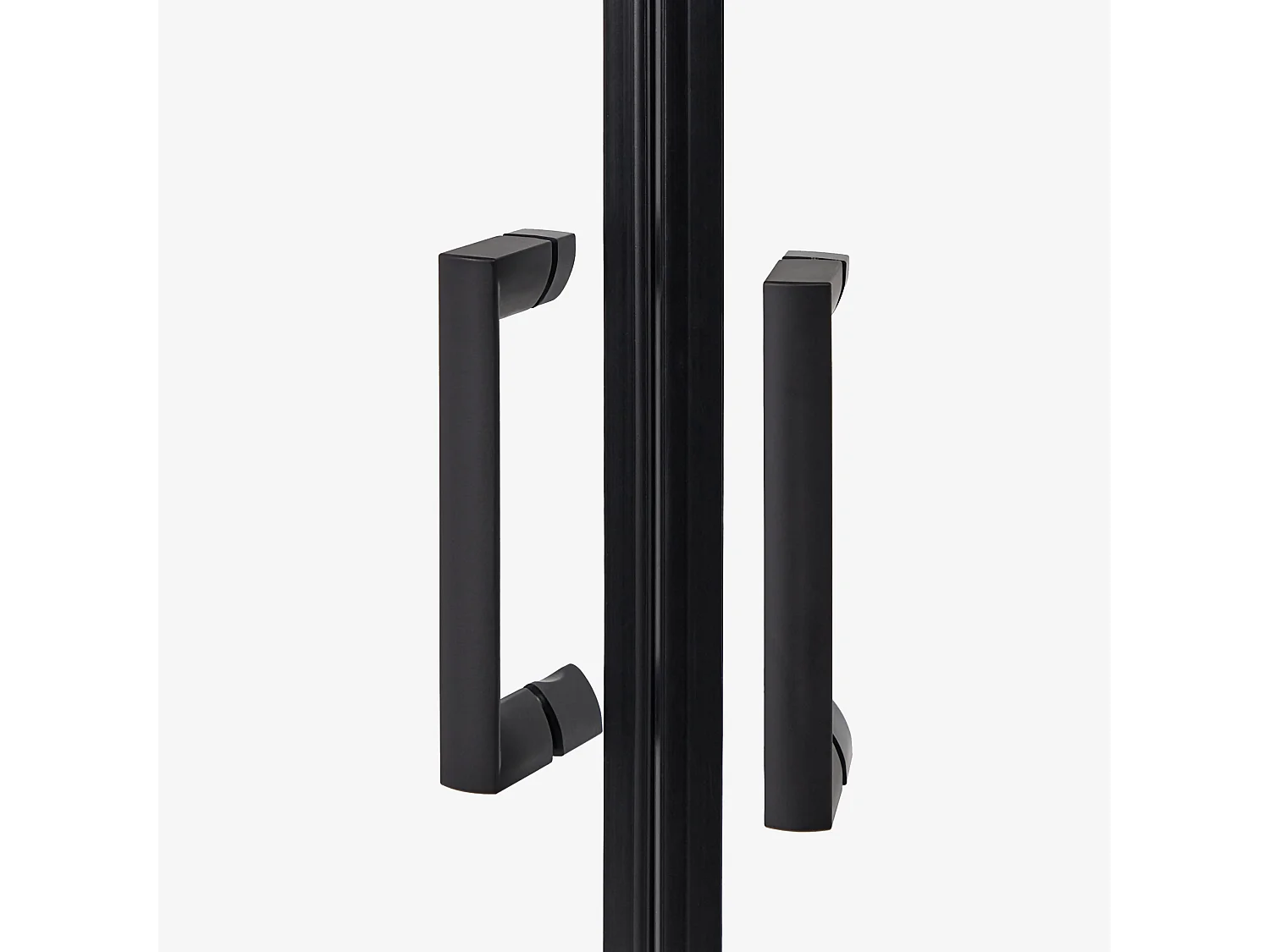 Cabine de douche JUKATAN 90 x 90 x 185 cm Noir