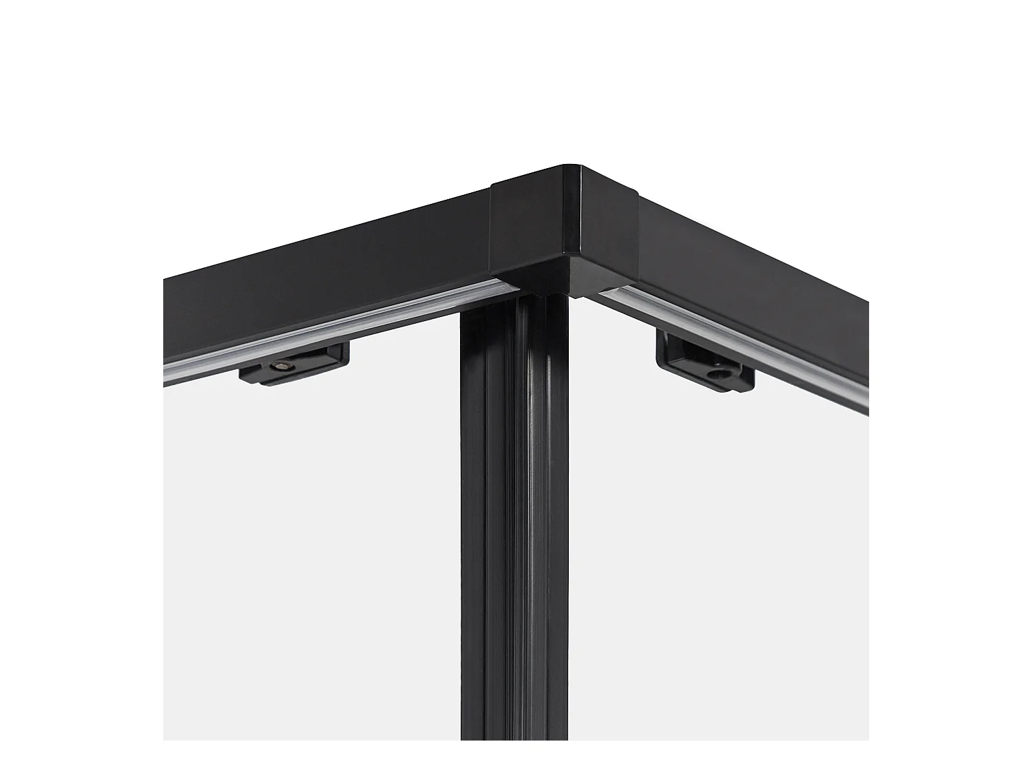 Cabine de douche TELA 80 x 80 x 185 cm Noir