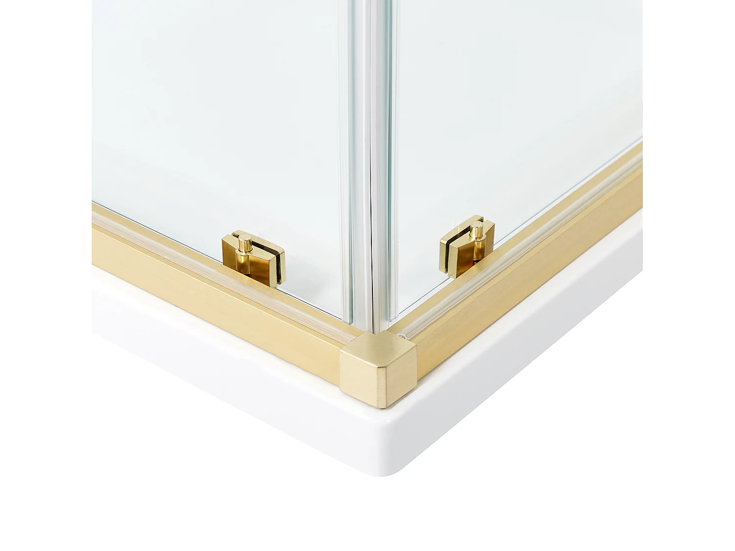 Cabina doccia TELA 80 x 80 x 185 cm Oro