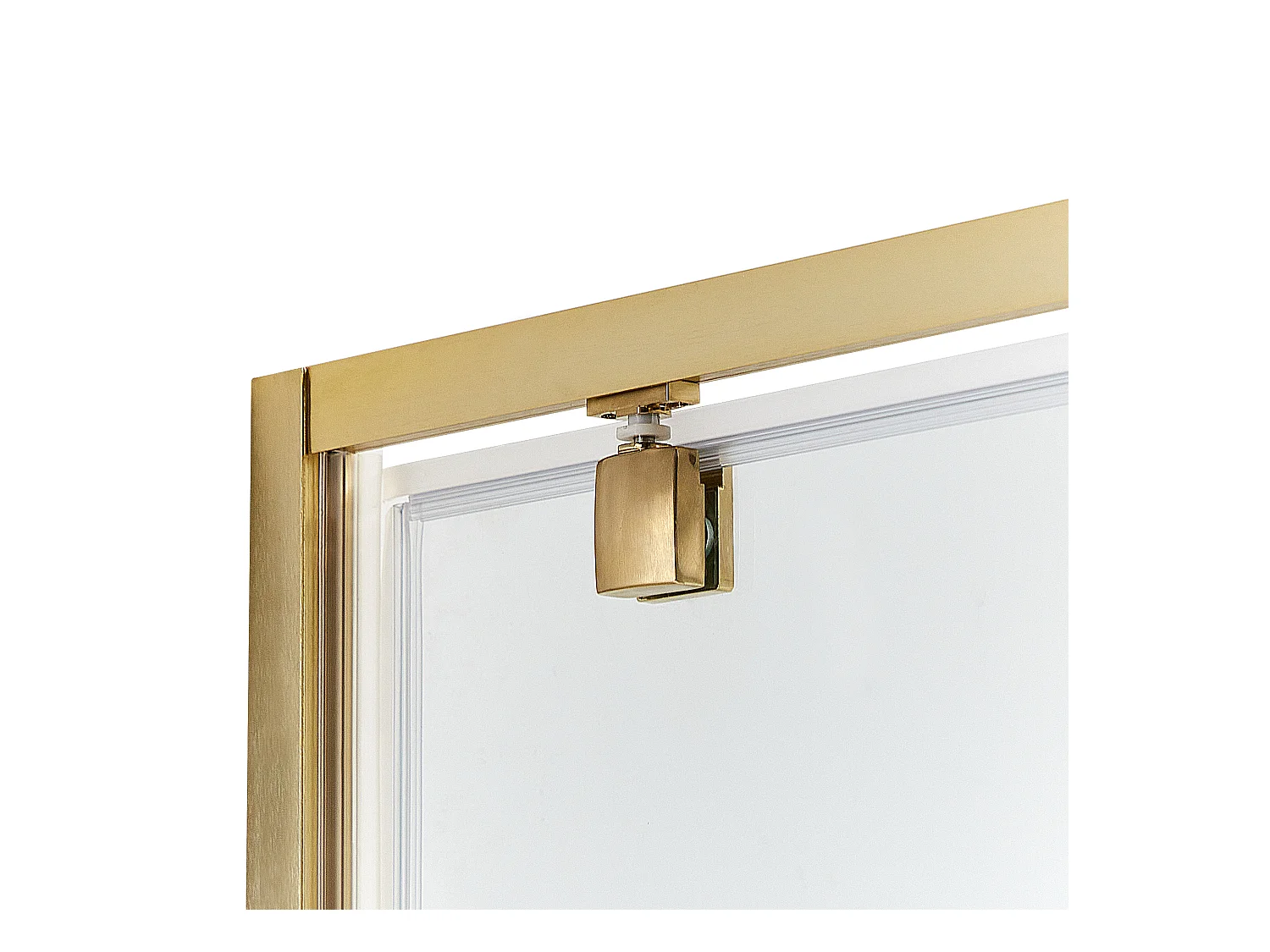 Cabine de douche DARLI 90 x 90 x 185 cm Doré