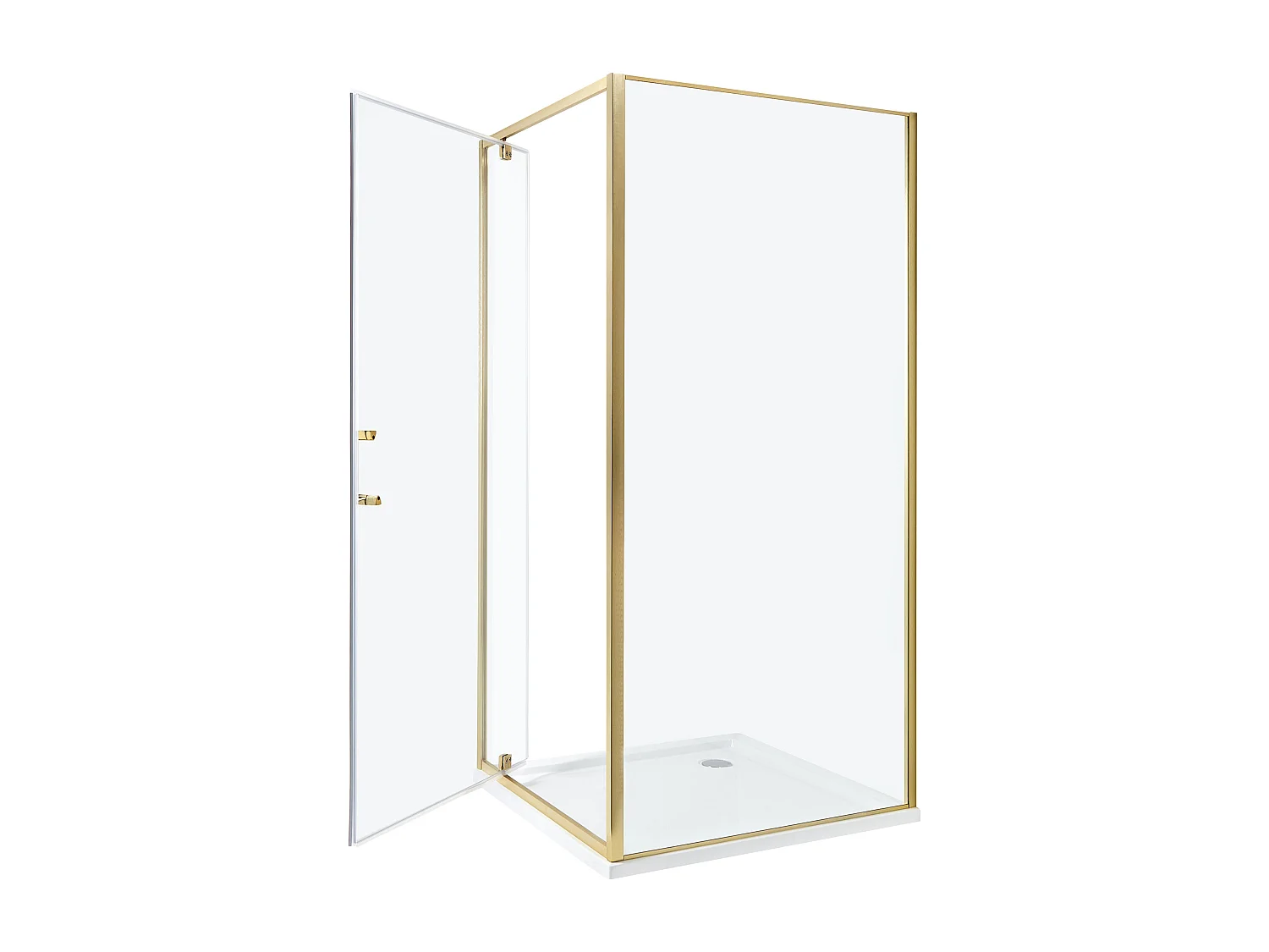 Cabina doccia DARLI 90 x 90 x 185 cm Oro