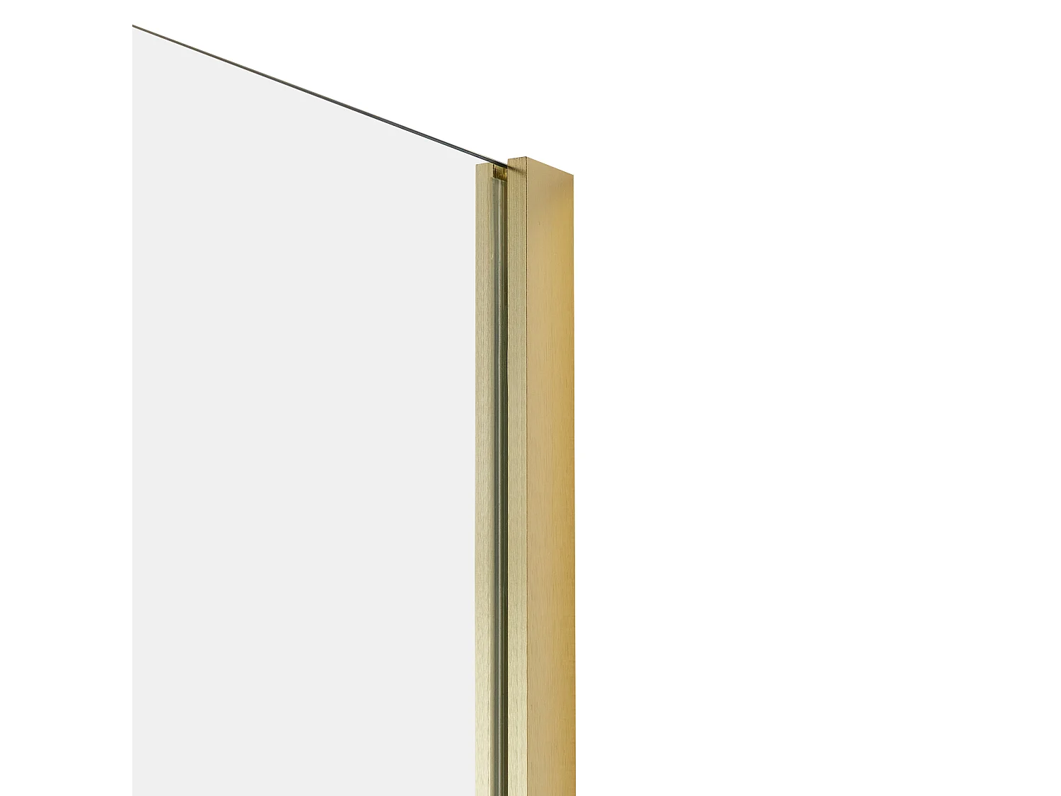 Cabine de douche YORO 80 x 100 x 185 cm Doré