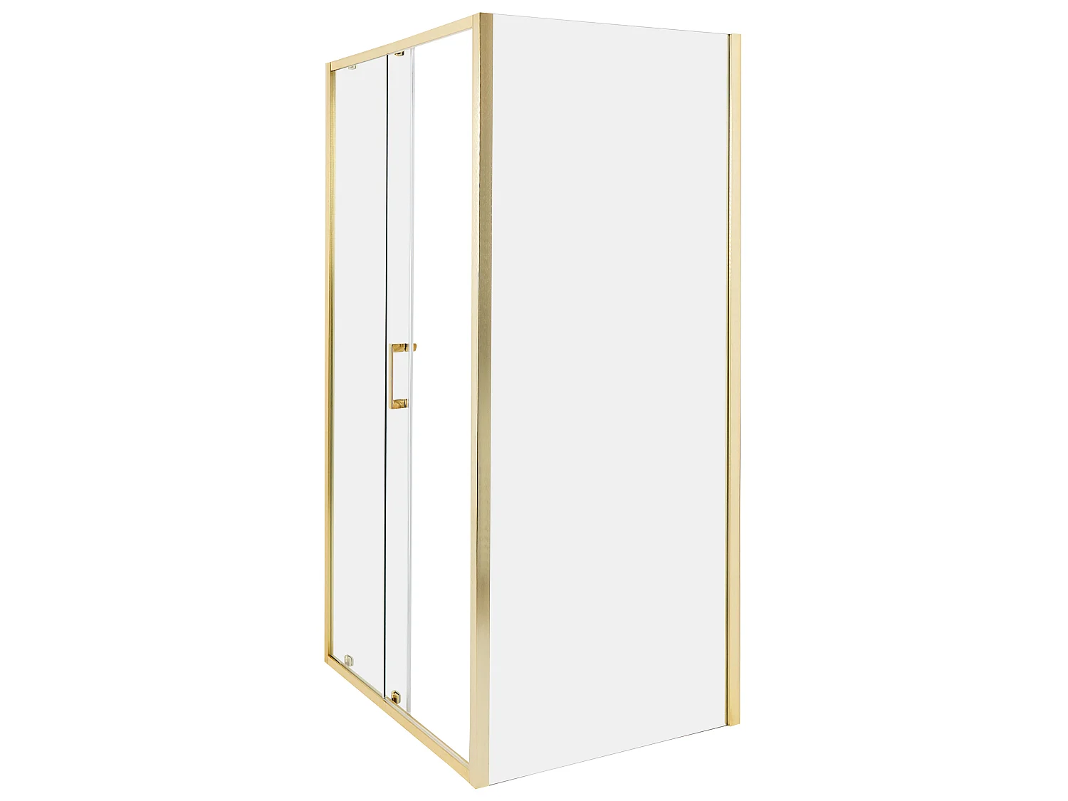 Cabine de douche YORO 80 x 100 x 185 cm Doré