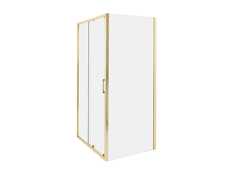 Kabina prysznicowa YORO 80 x 100 x 185 cm Złoty