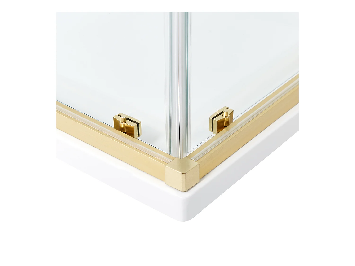 Cabine de douche TELA 90 x 90 x 185 cm Doré