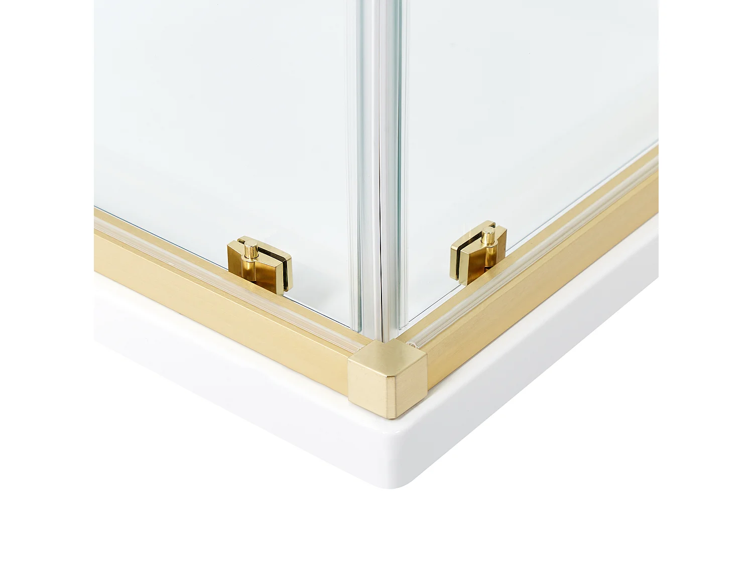 Cabine de douche TELA 90 x 90 x 185 cm Doré