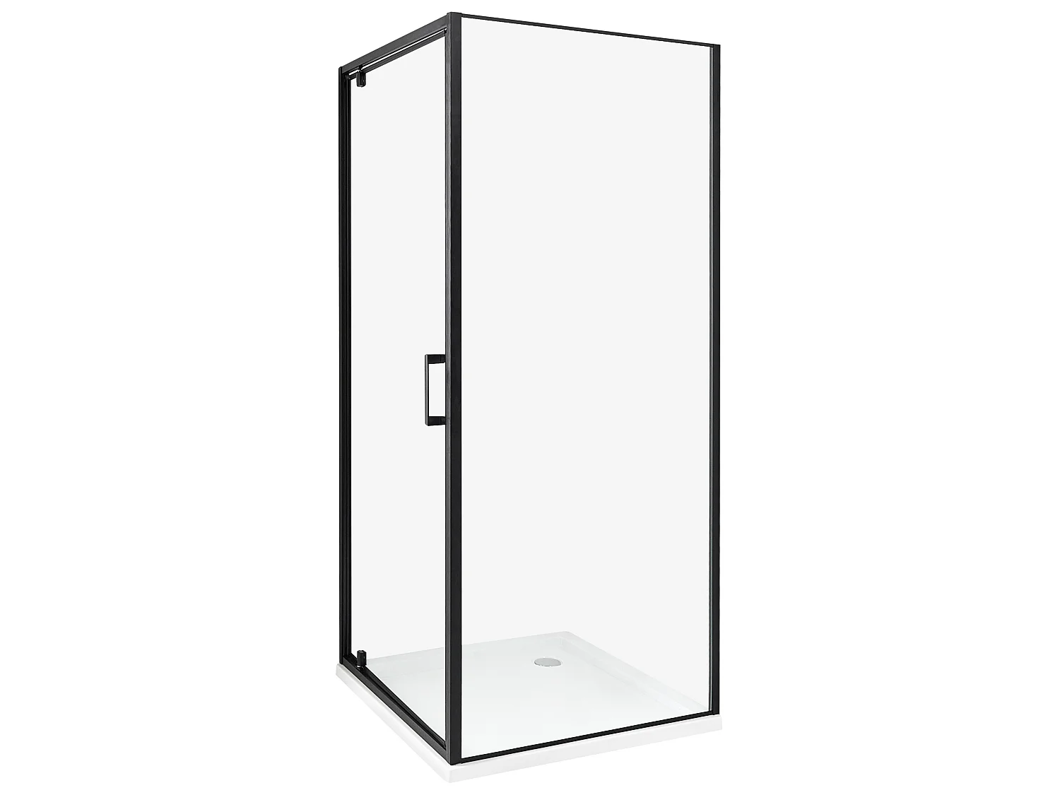 Cabine de douche DARLI 80 x 80 x 185 cm Noir