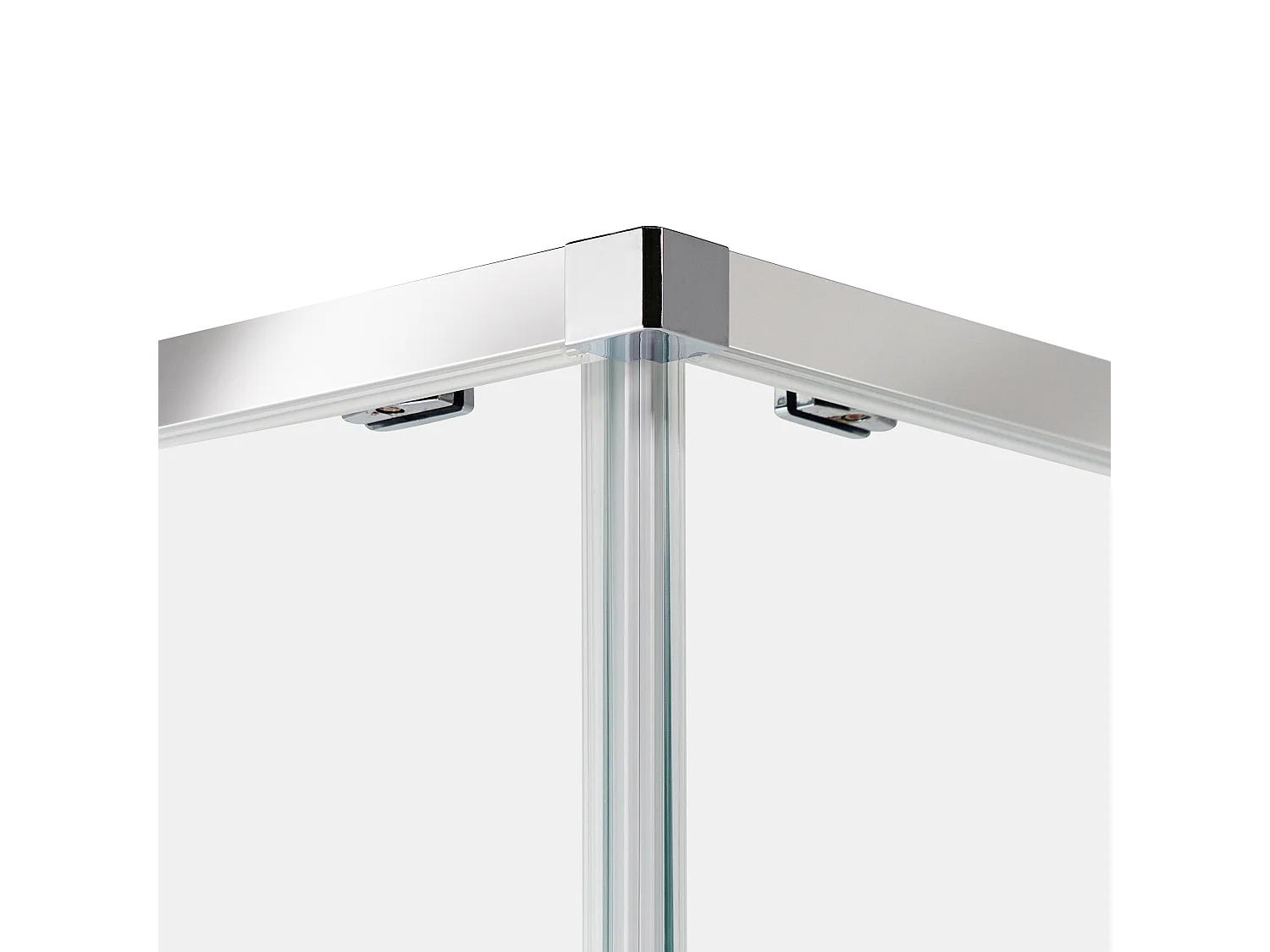 Cabina doccia TELA 80 x 80 x 185 cm Argento
