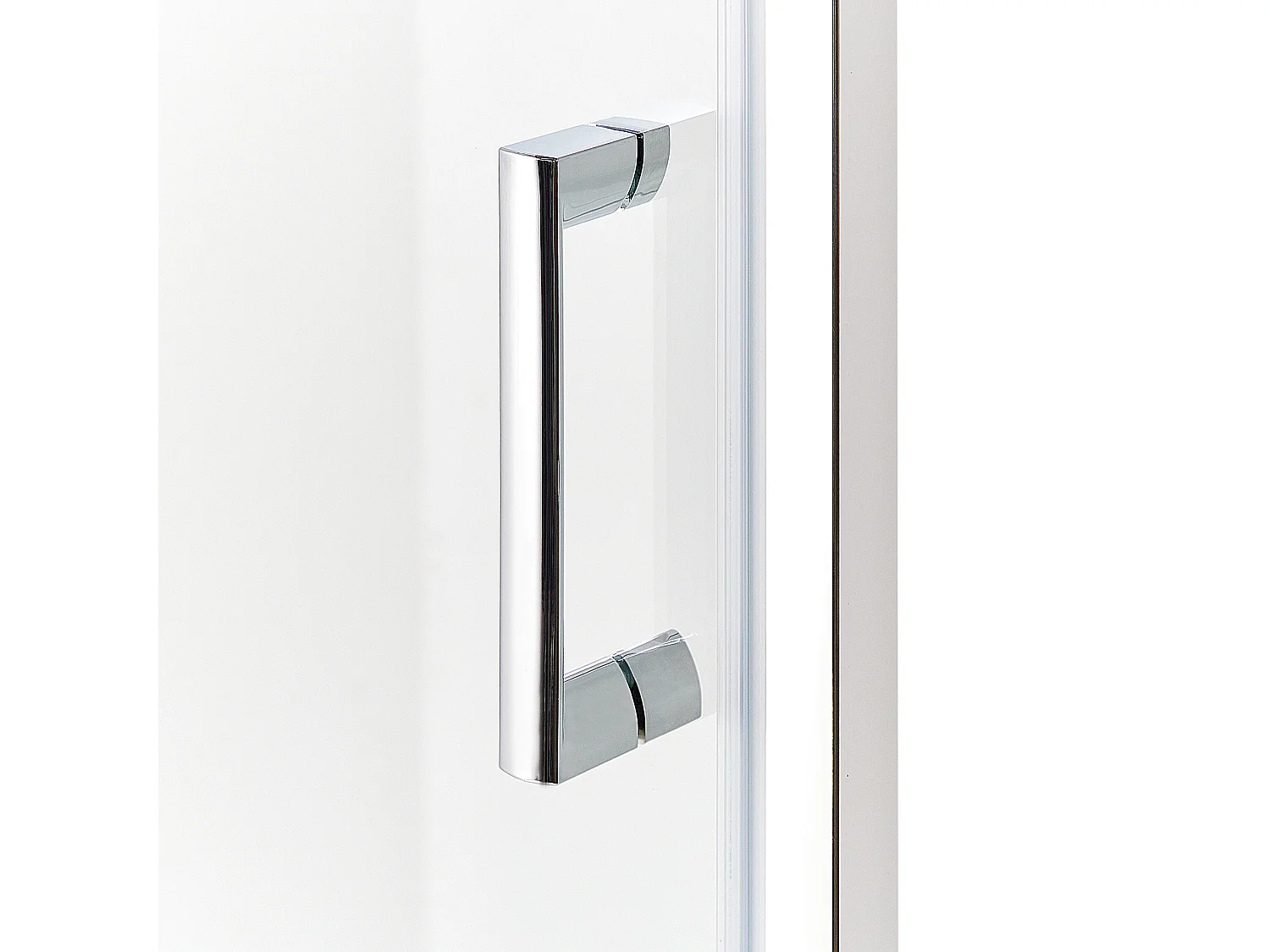 Duschkabine DARLI 80 x 80 x 185 cm Silber