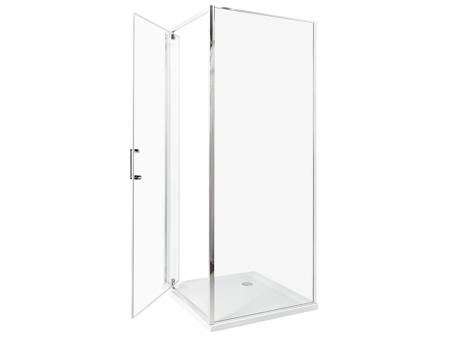 Cabina doccia DARLI 70 x 70 x 185 cm Argento