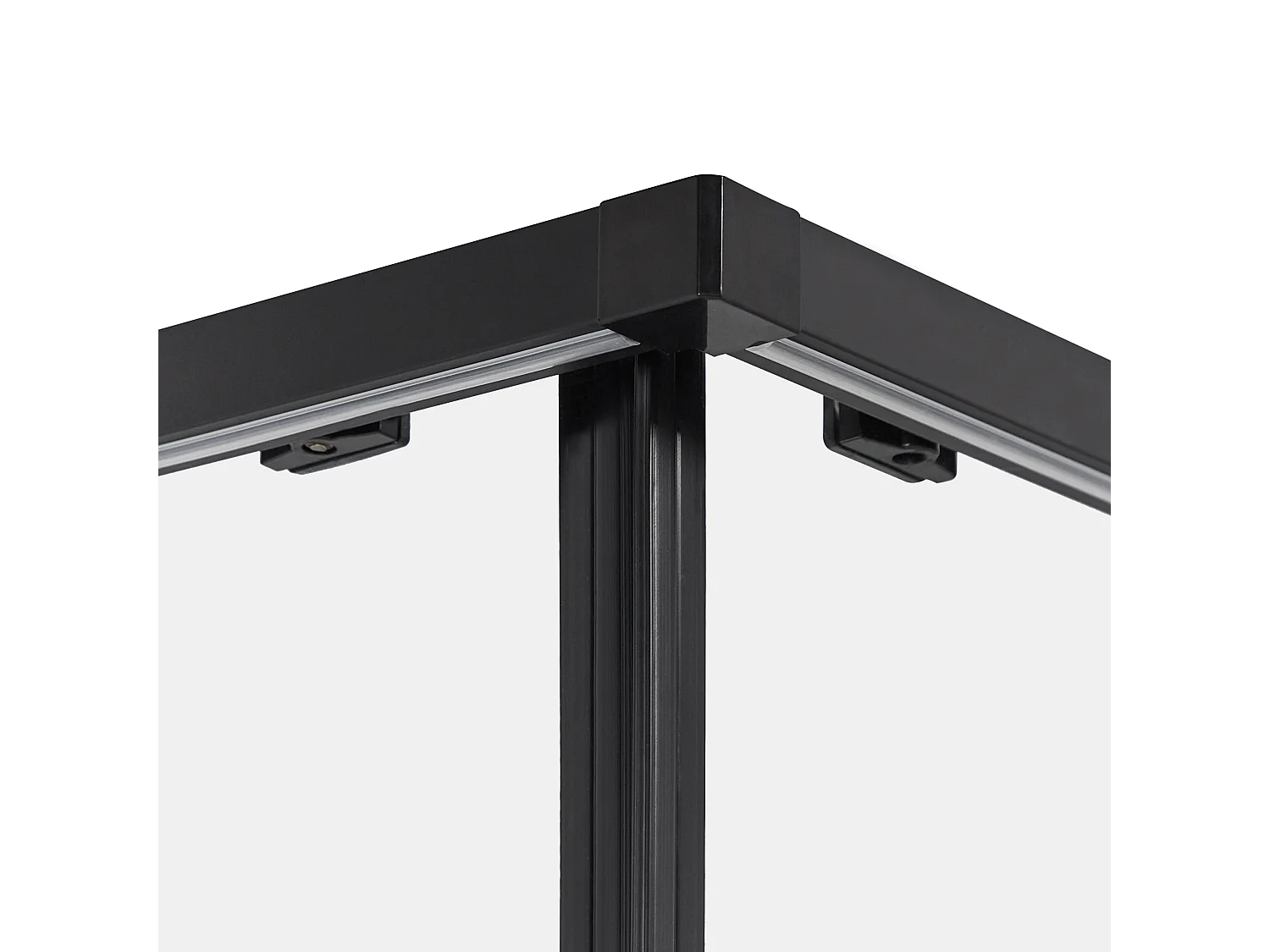 Cabina doccia TELA 90 x 90 x 185 cm Nero