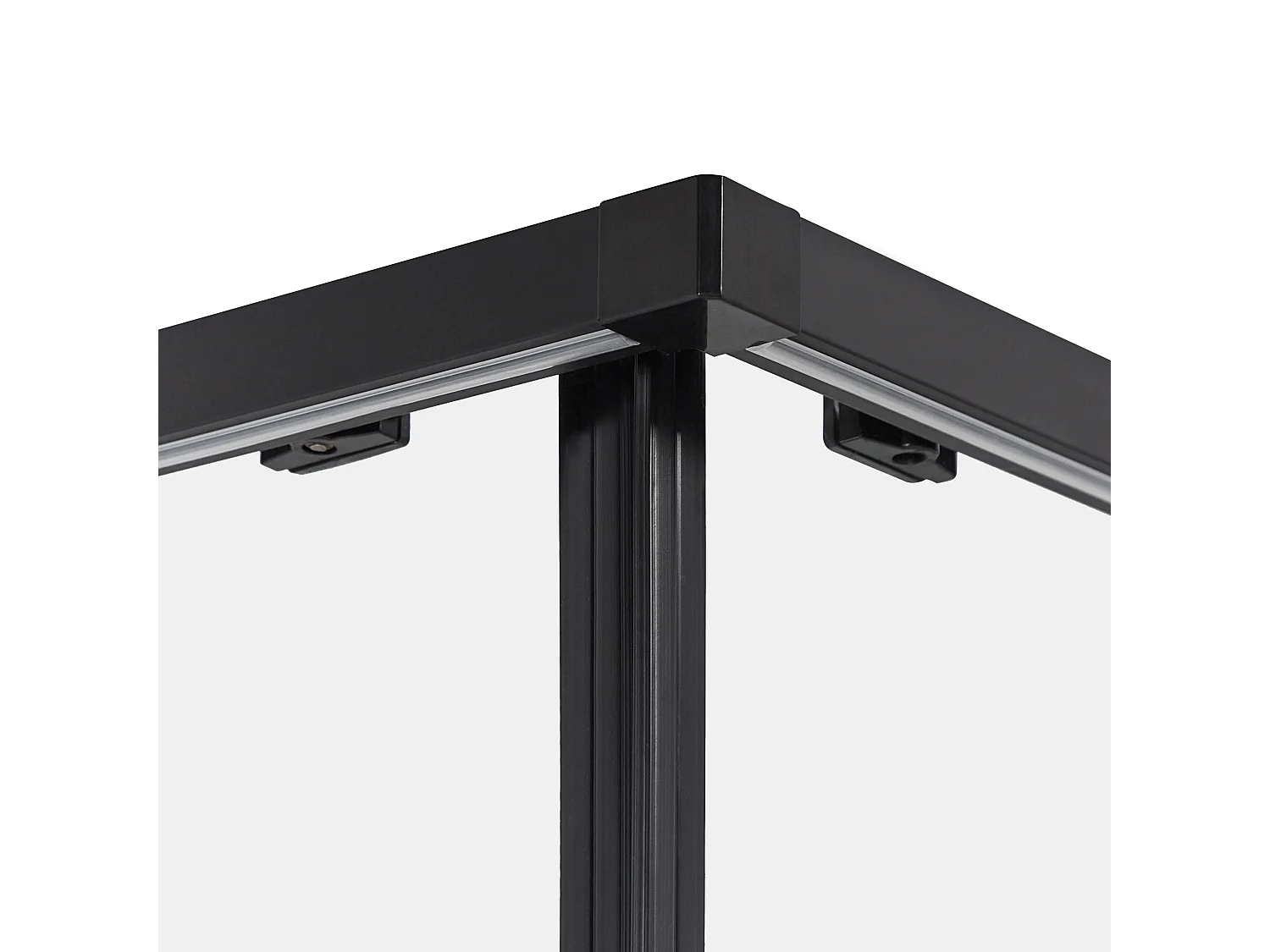 Cabine de douche TELA 90 x 90 x 185 cm Noir