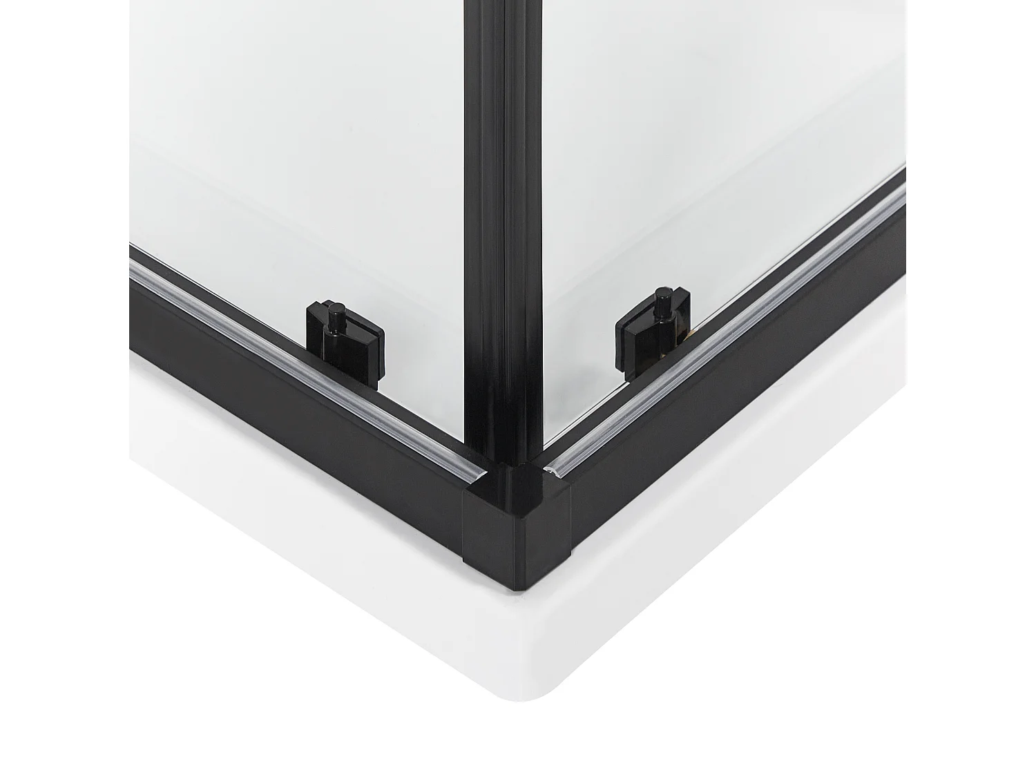 Cabine de douche TELA 90 x 90 x 185 cm Noir