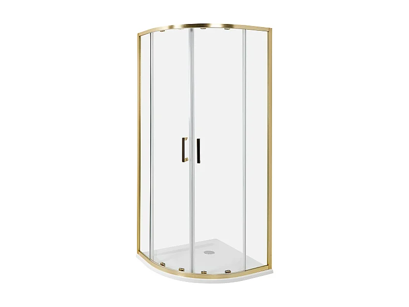 Kabina prysznicowa JUKATAN 80 x 80 x 185 cm Złoty