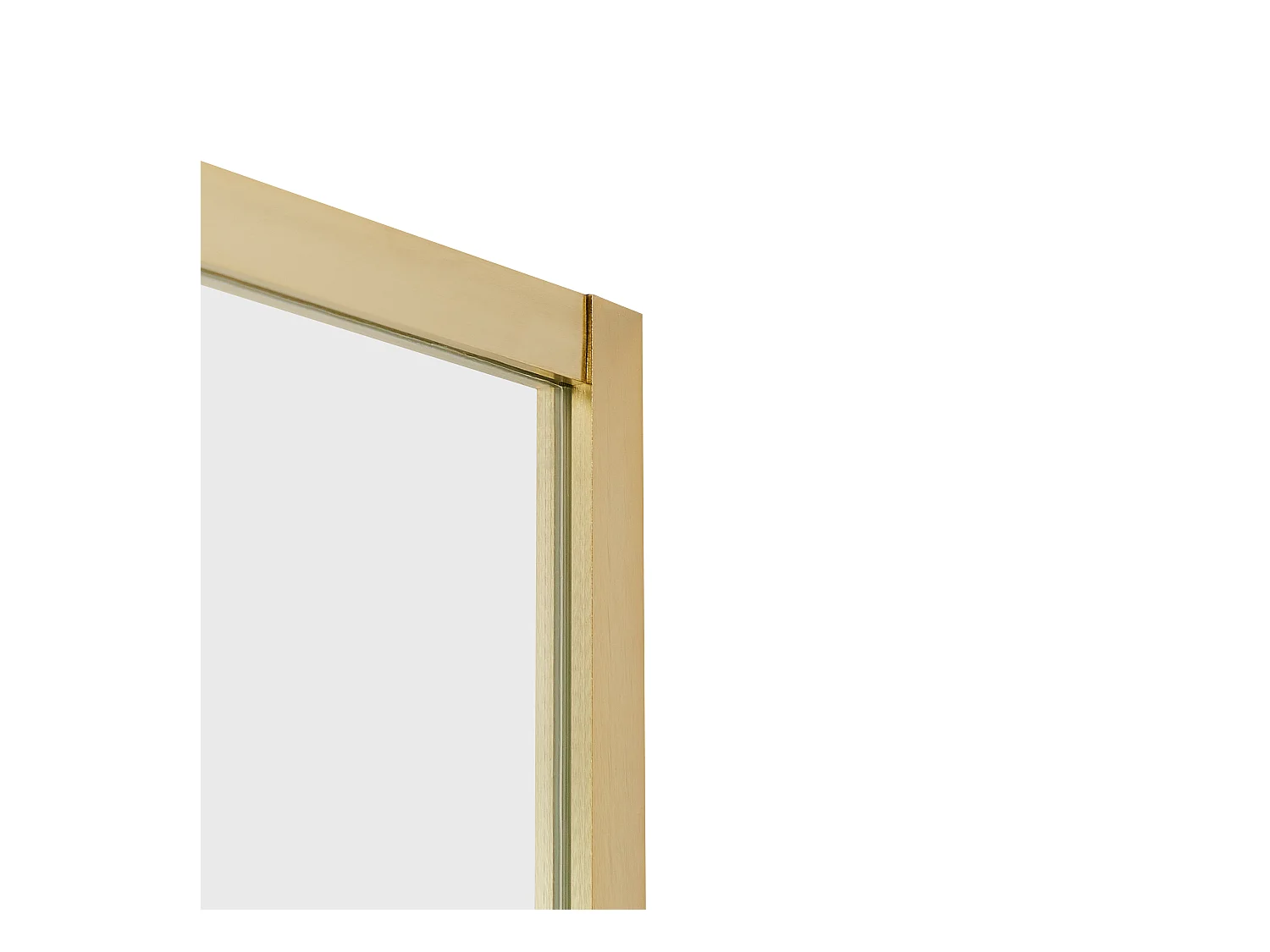 Cabine de douche JUKATAN 80 x 80 x 185 cm Doré