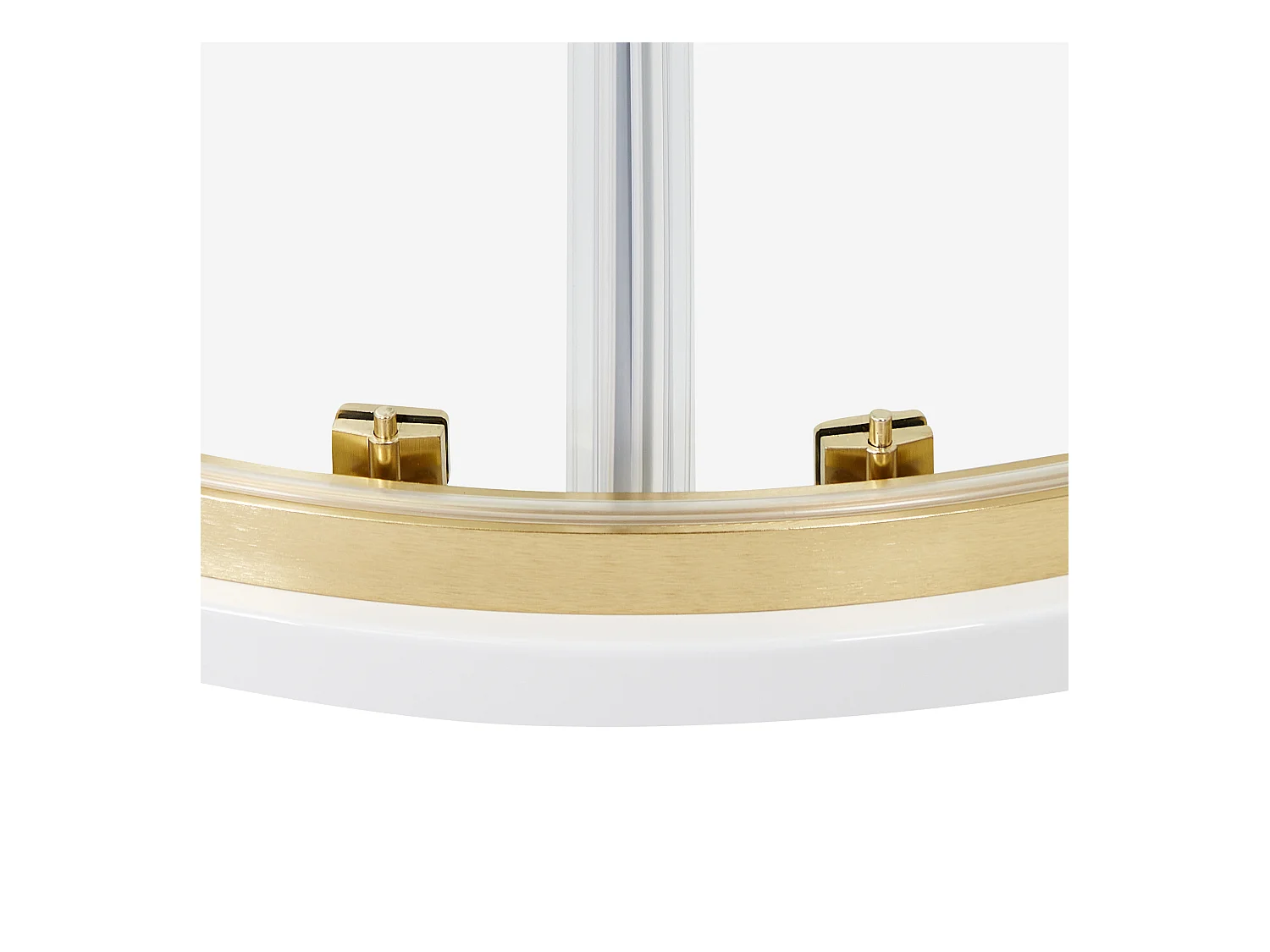 Cabine de douche JUKATAN 80 x 80 x 185 cm Doré