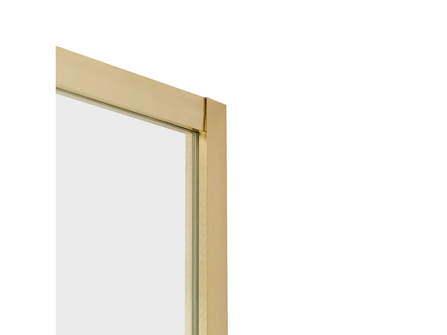 Cabine de douche JUKATAN 80 x 80 x 185 cm Doré