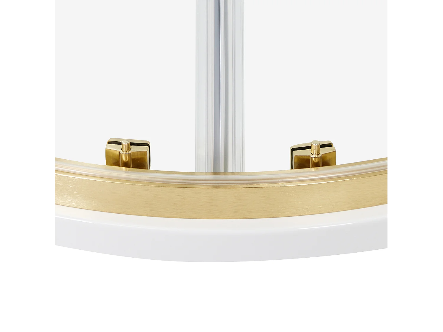 Cabine de douche JUKATAN 80 x 80 x 185 cm Doré