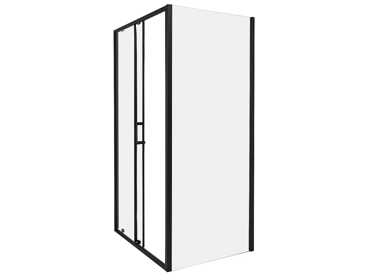 Cabine de douche YORO 80 x 100 x 185 cm Noir