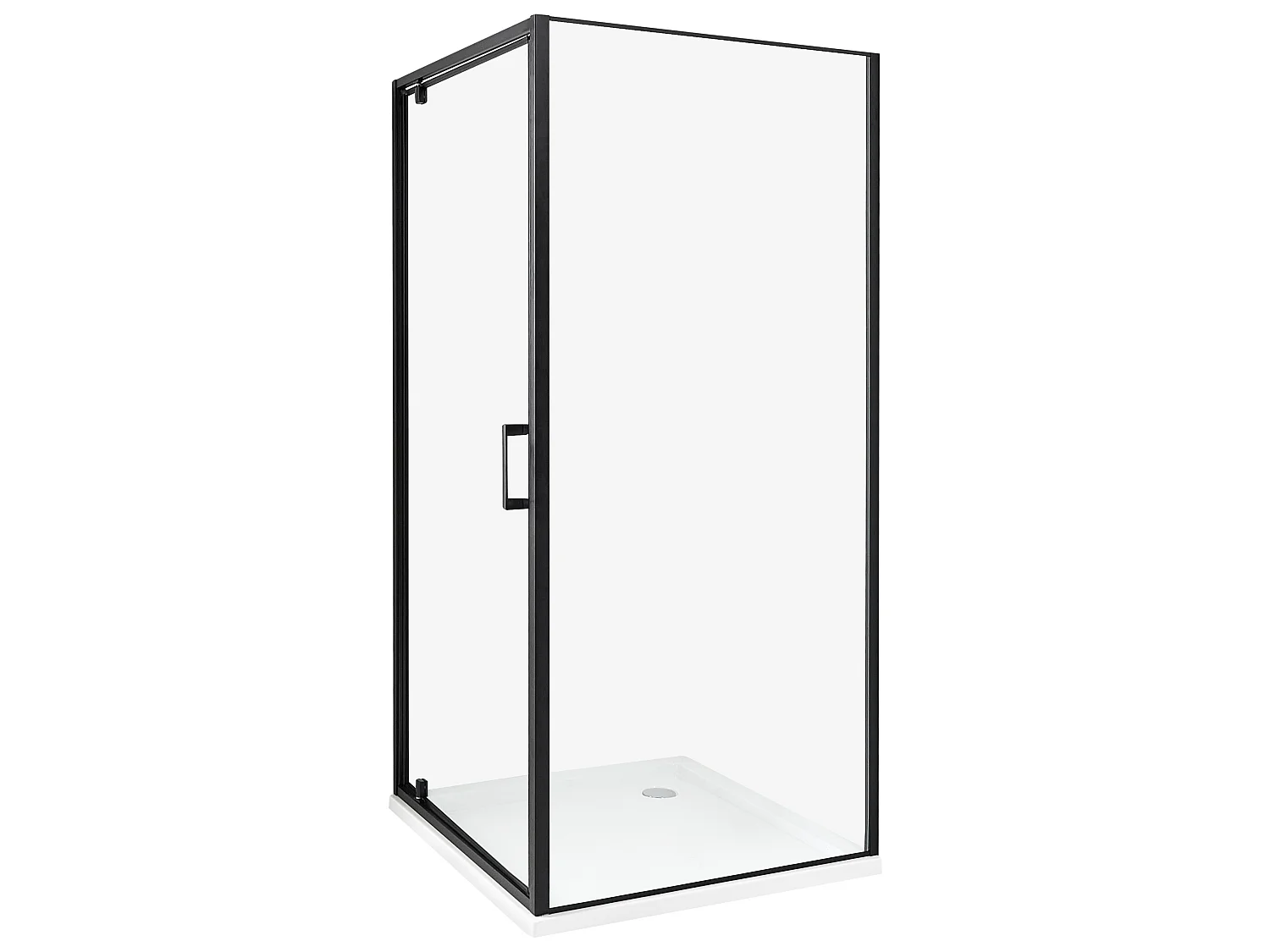 Douchecabine DARLI 90 x 90 x 185 cm Zwart