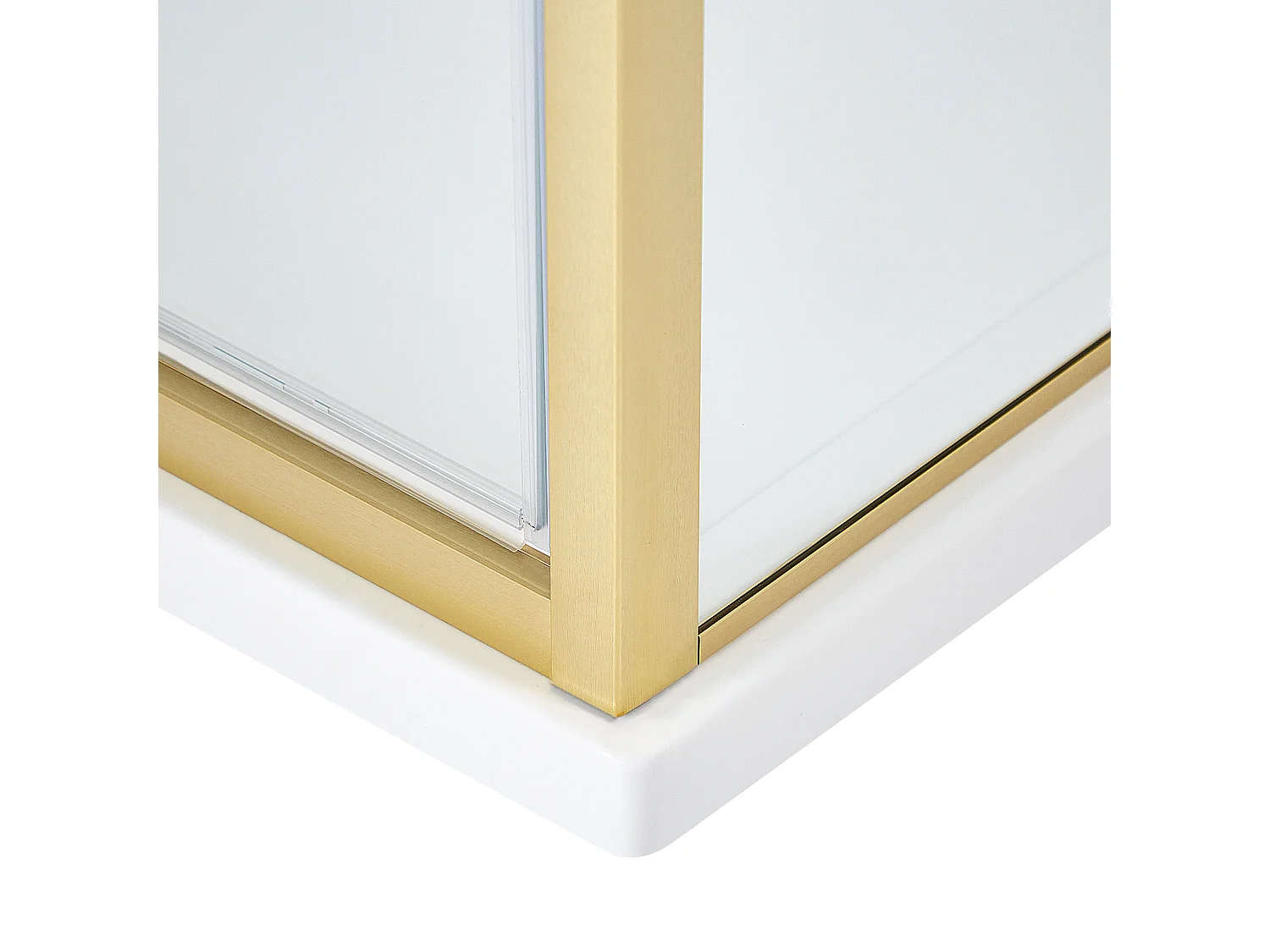 Duschkabine DARLI 70 x 70 x 185 cm Gold