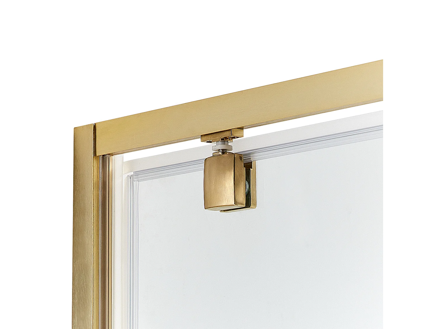 Duschkabine DARLI 80 x 80 x 185 cm Gold