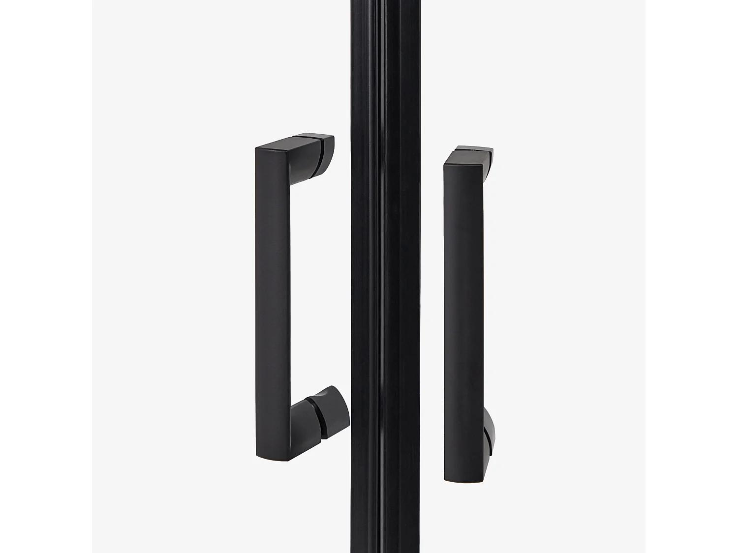 Cabine de douche JUKATAN 80 x 80 x 185 cm Noir