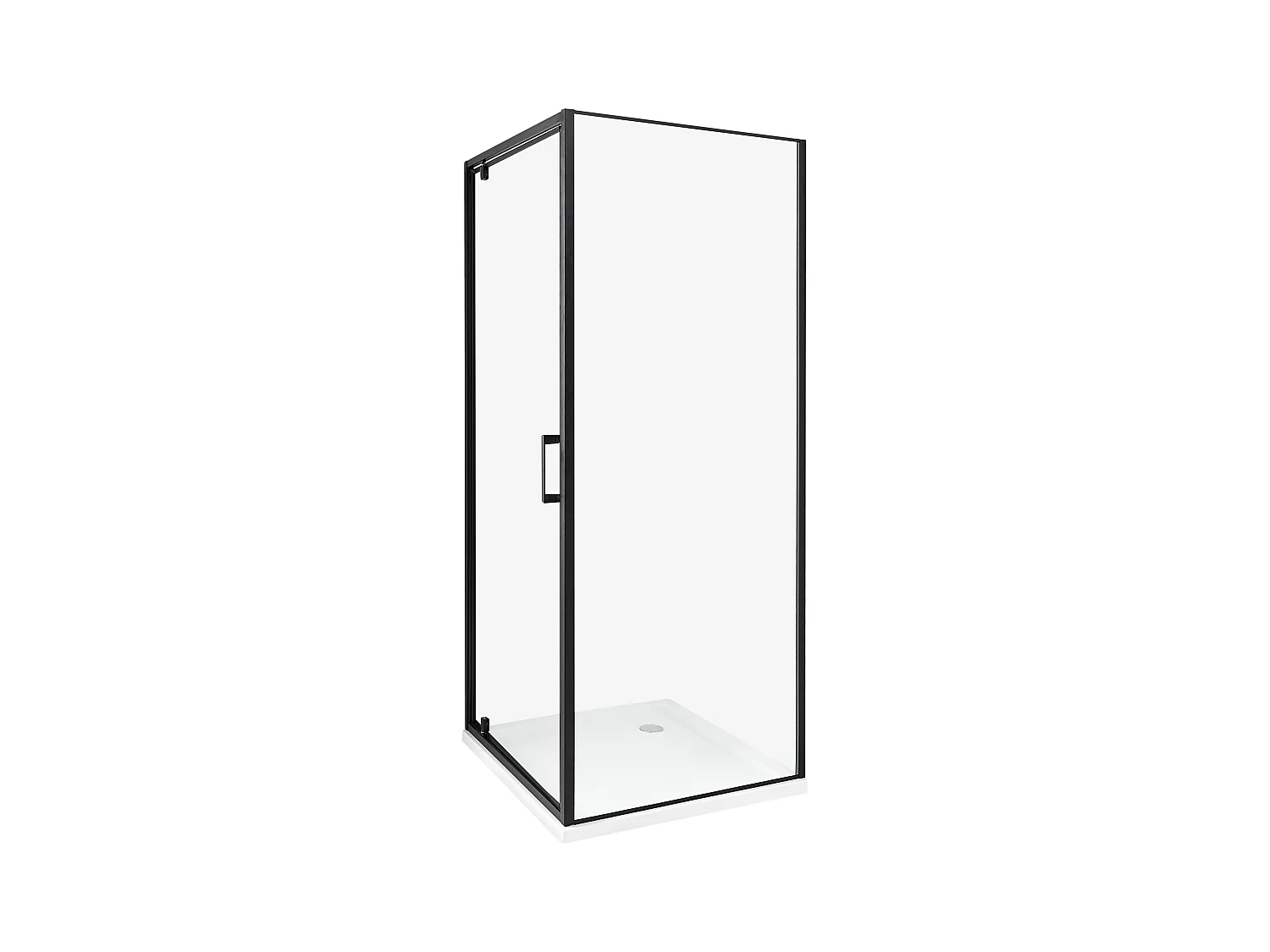 Cabine de douche DARLI 70 x 70 x 185 cm Noir