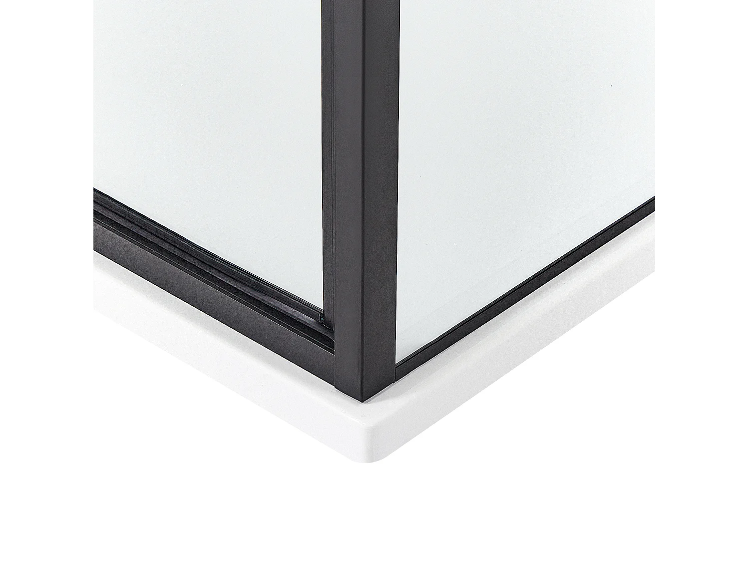 Douchecabine DARLI 70 x 70 x 185 cm Zwart