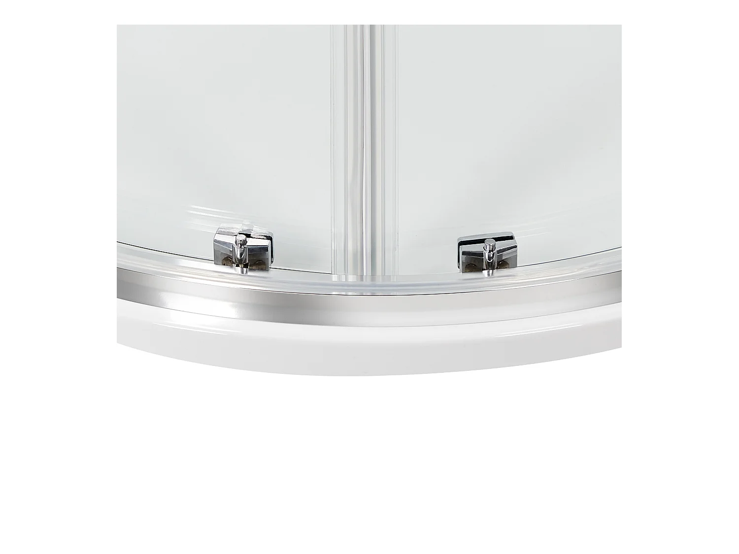 Kabina prysznicowa JUKATAN 80 x 80 x 185 cm Srebrny