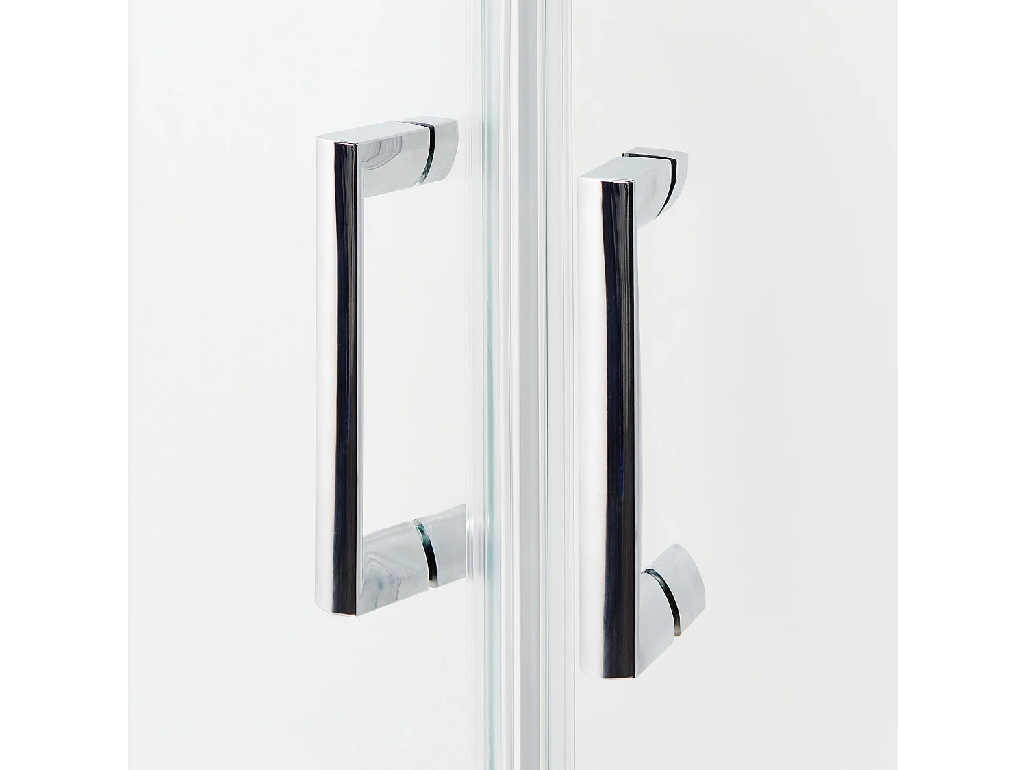 Cabina doccia JUKATAN 80 x 80 x 185 cm Argento