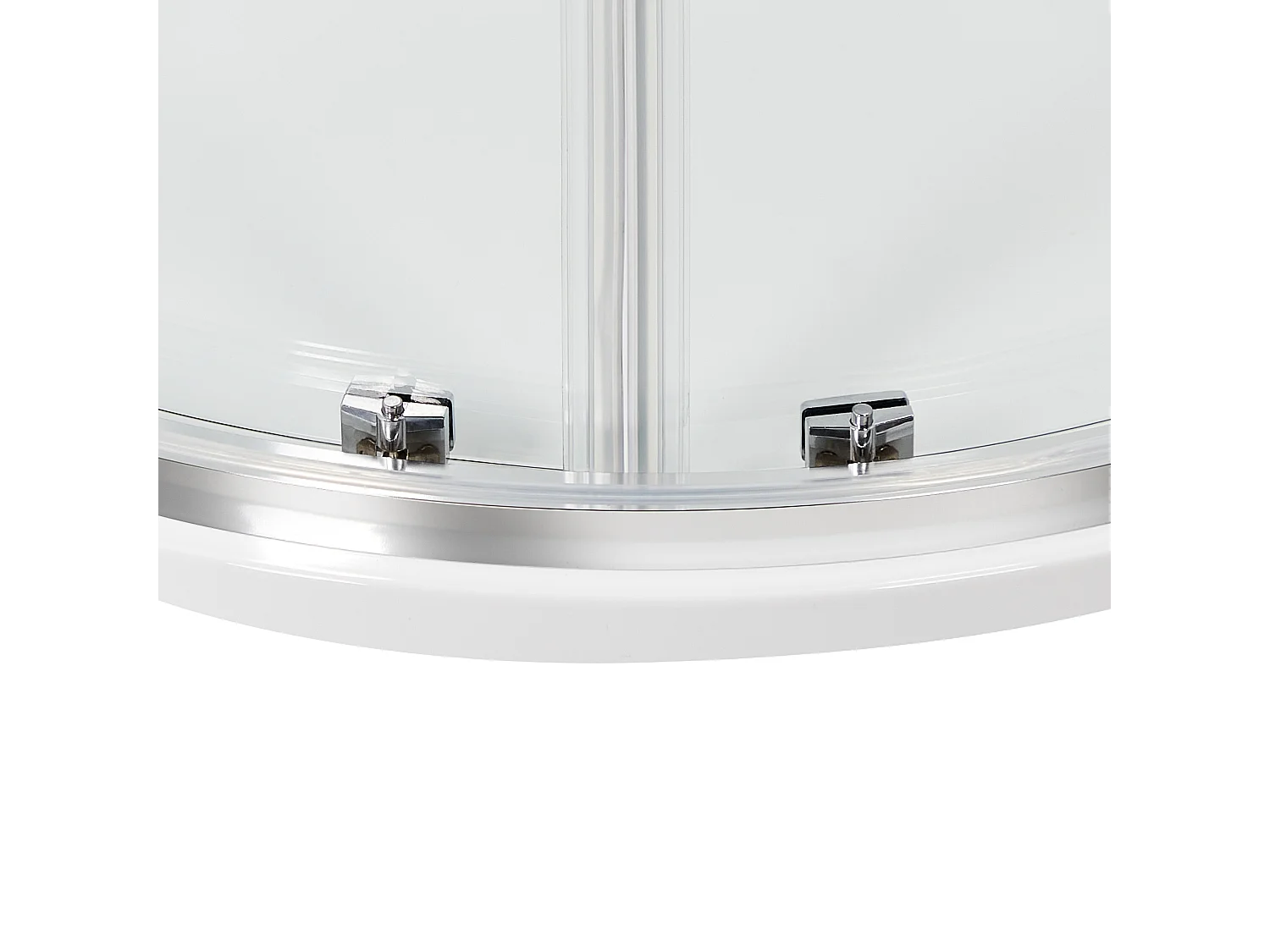 Cabina doccia JUKATAN 80 x 80 x 185 cm Argento