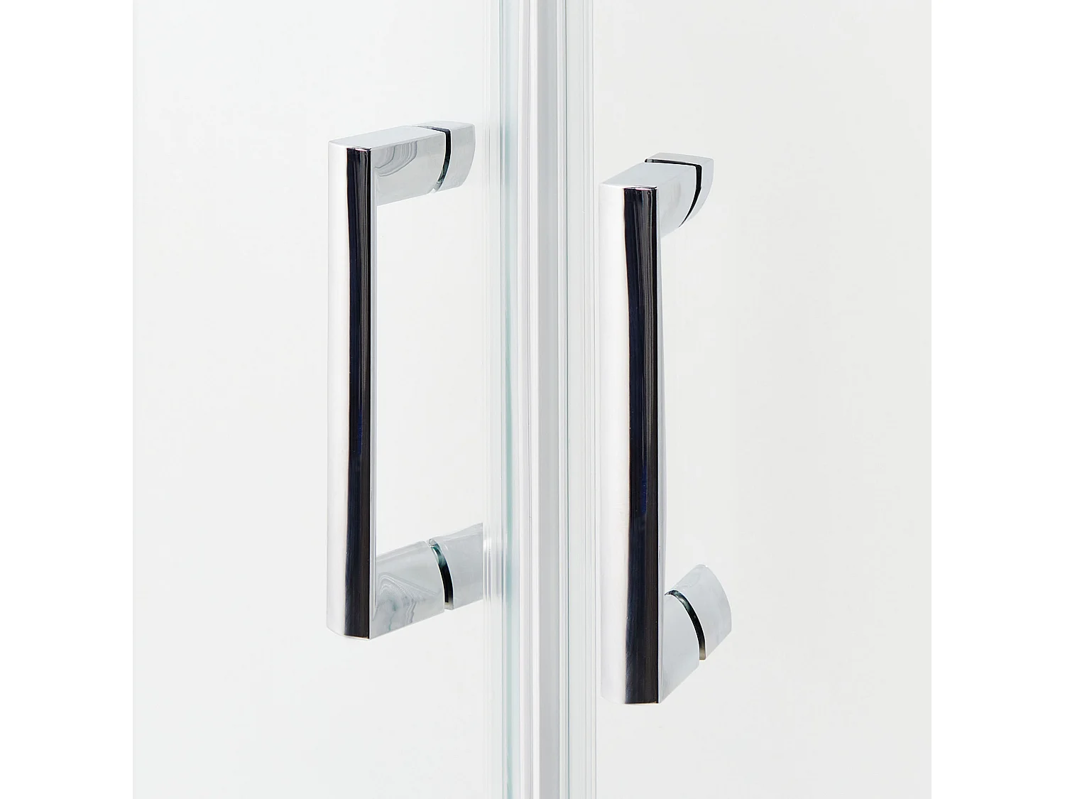 Cabine de douche JUKATAN 80 x 80 x 185 cm Argenté