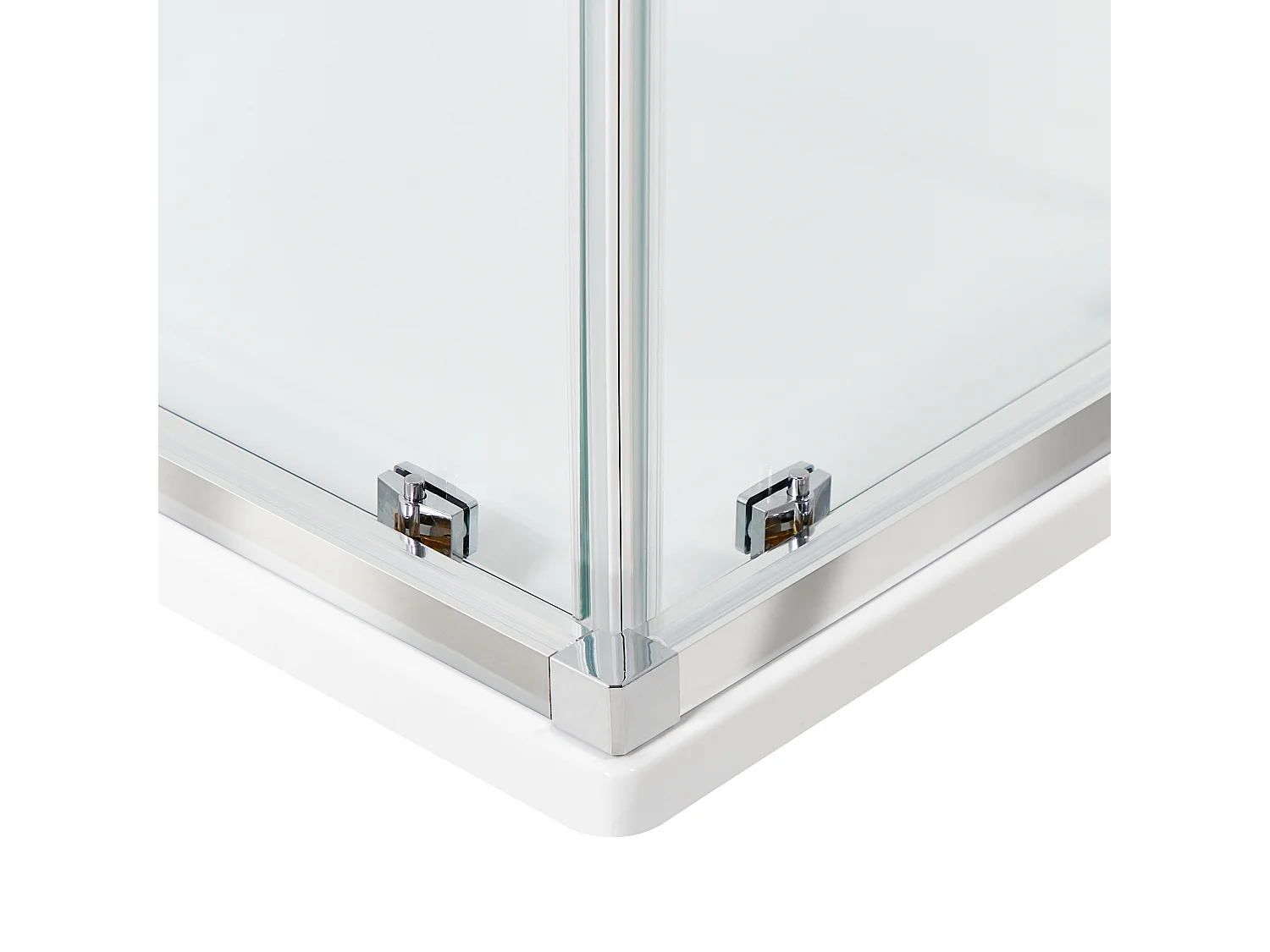 Kabina prysznicowa TELA 90 x 90 x 185 cm Srebrny