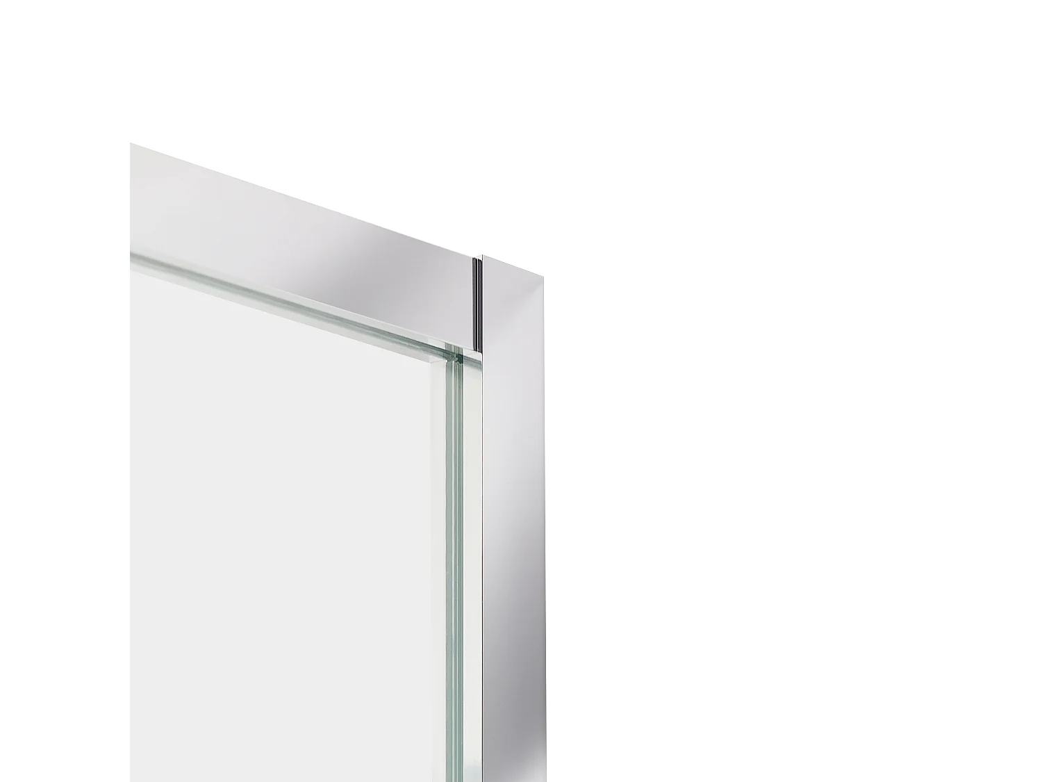 Duschkabine mit 2 Schiebetüren Sicherheitsglas halbrund 90x90 cm silber Jukatan
