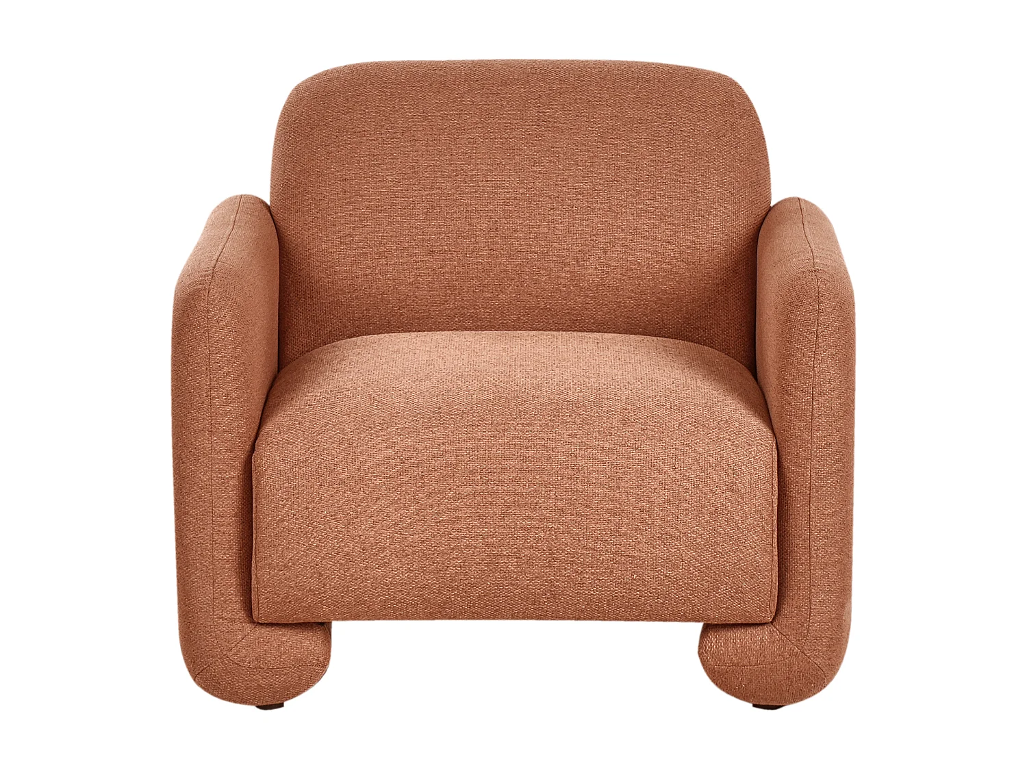 Poltrona SALAND Tessuto Marrone dorato