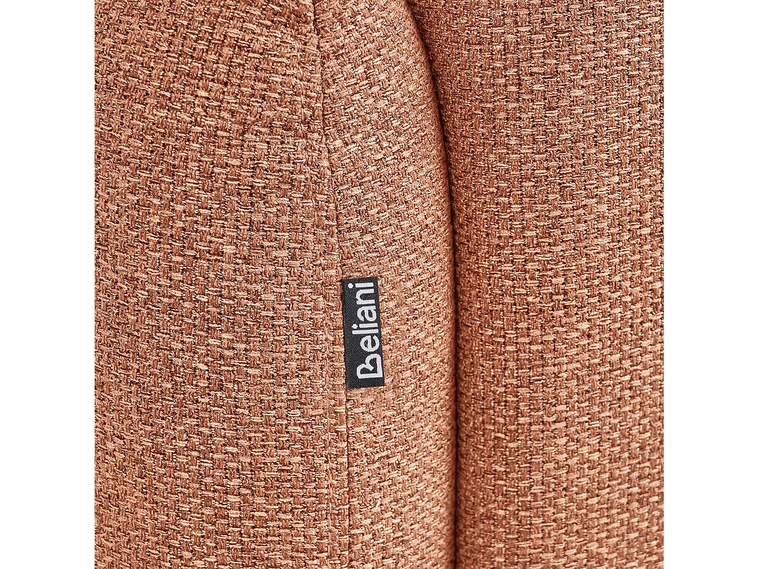 Poltrona SALAND Tessuto Marrone dorato