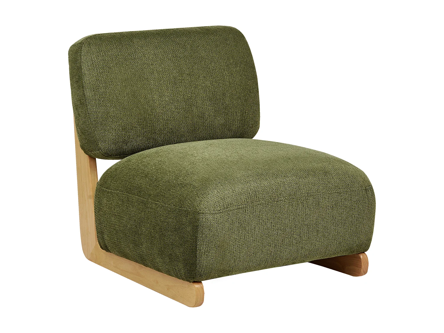 Fauteuil KOKKOLA Tissu Vert