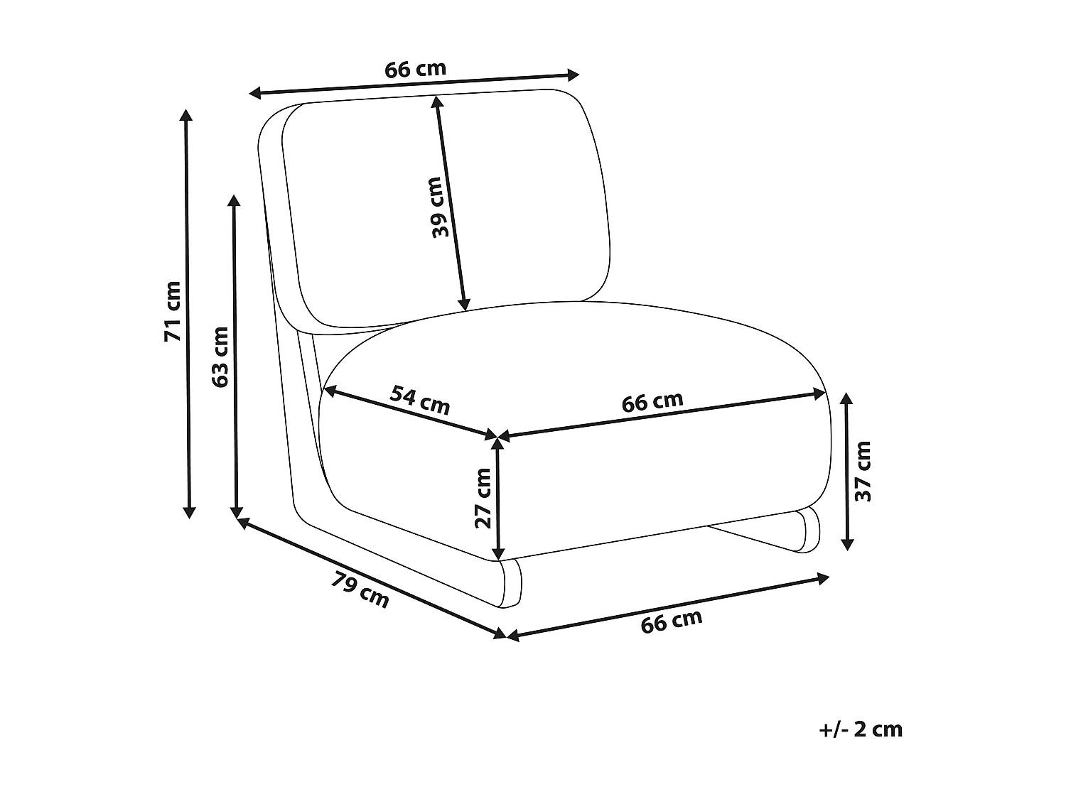Fauteuil KOKKOLA Tissu Vert