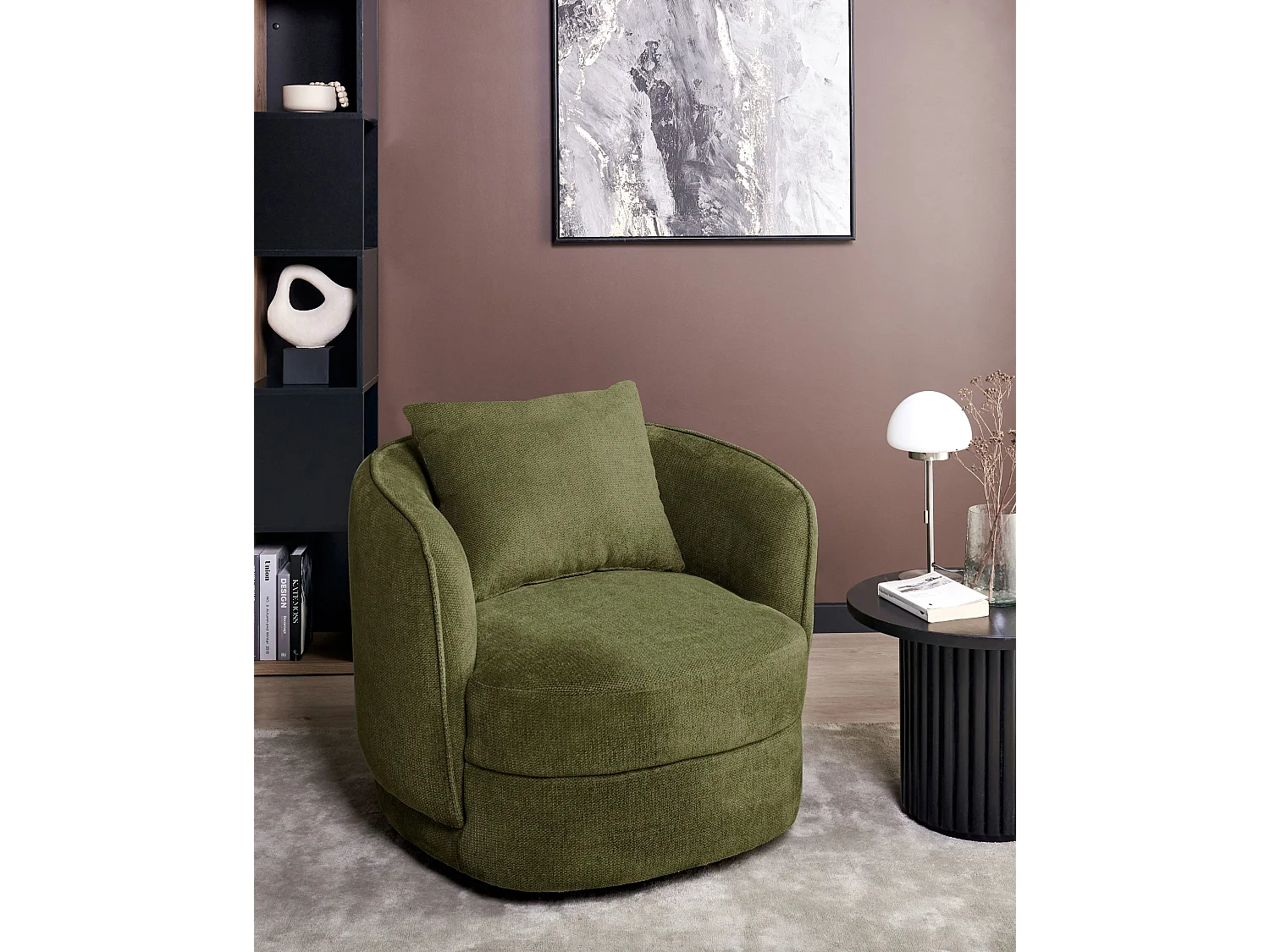 Sillón giratorio ANDALEN Verde