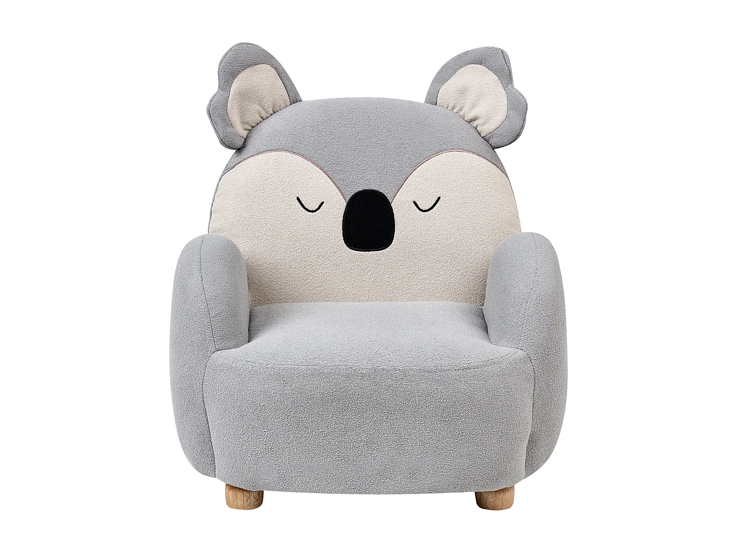 Kindersessel grau Koala HERVIK