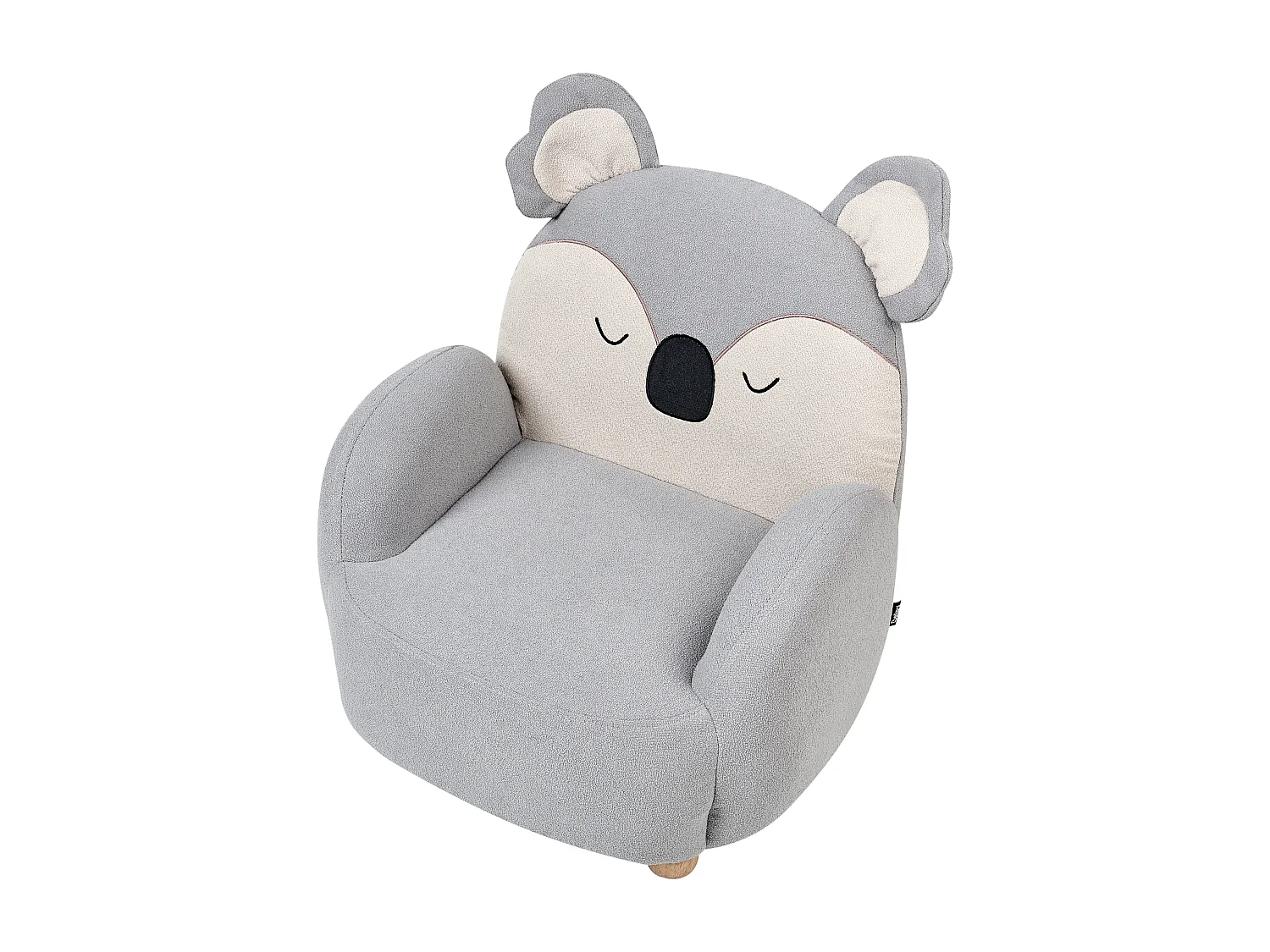 Kindersessel grau Koala HERVIK