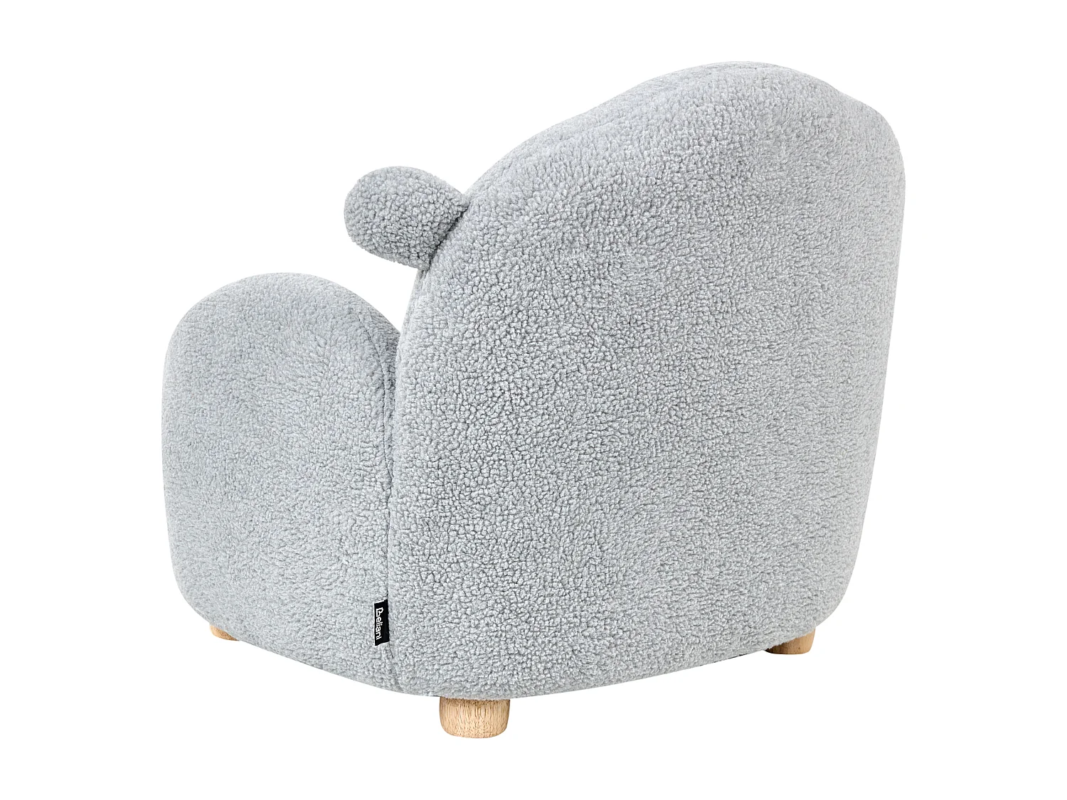 Kindersessel Bouclé grau Schaf ULA