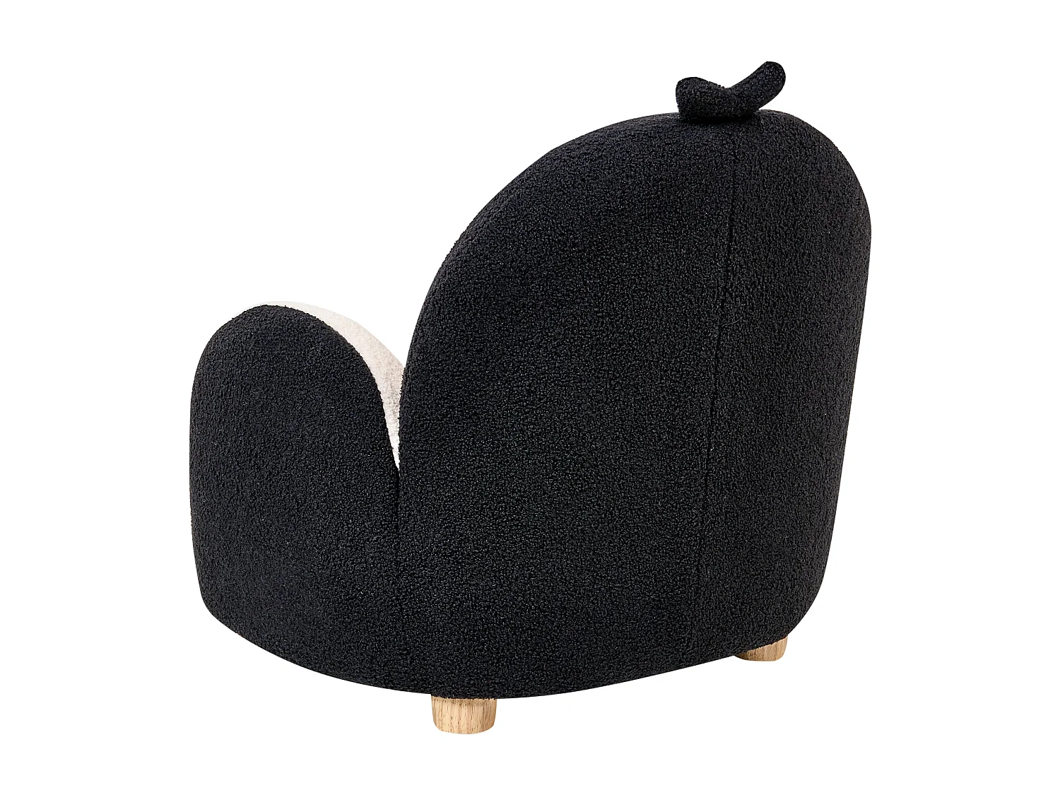Fauteuil pour enfants Pingouin FYN Bouclé Noir