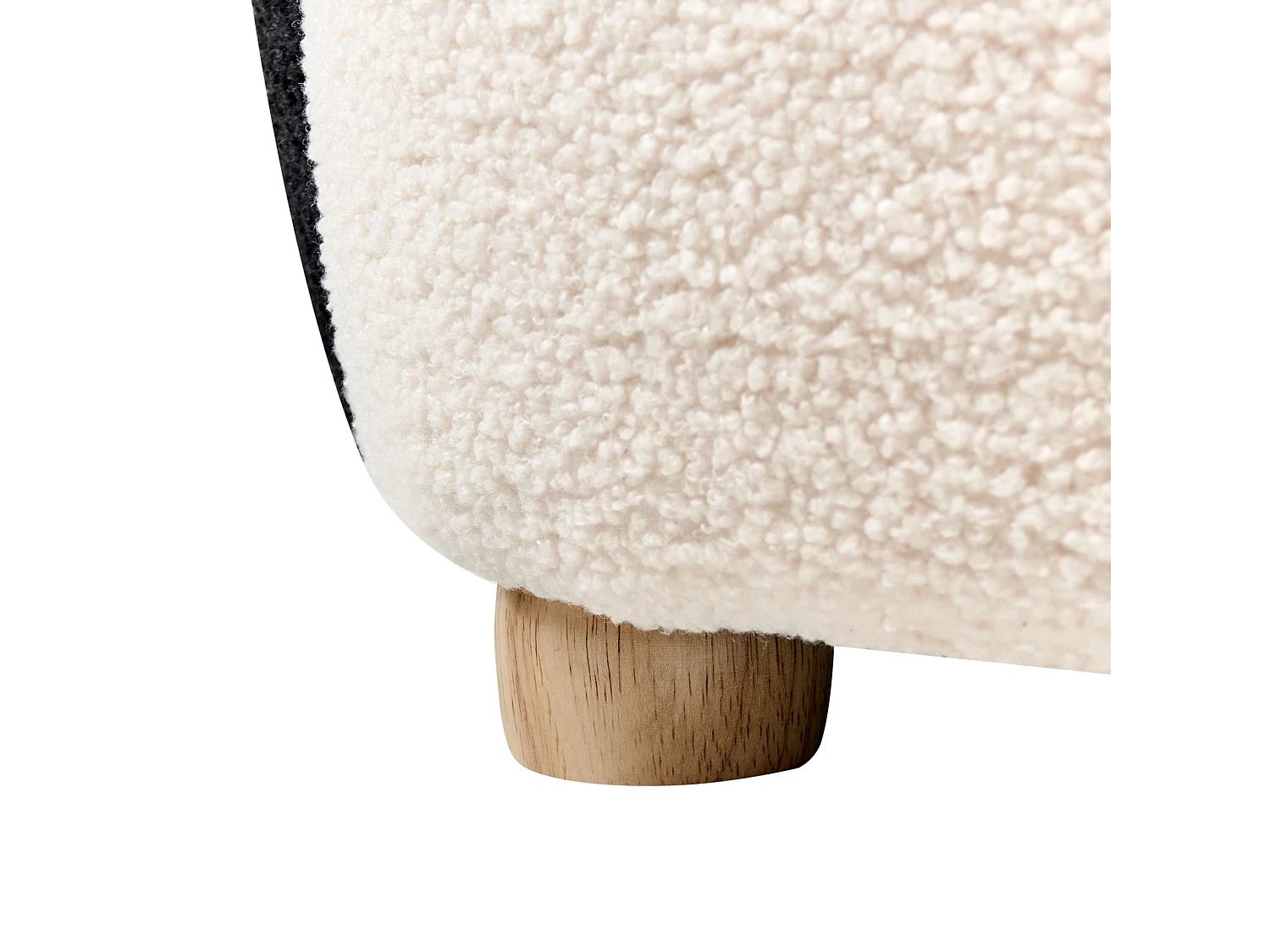 Fauteuil pour enfants Pingouin FYN Bouclé Noir