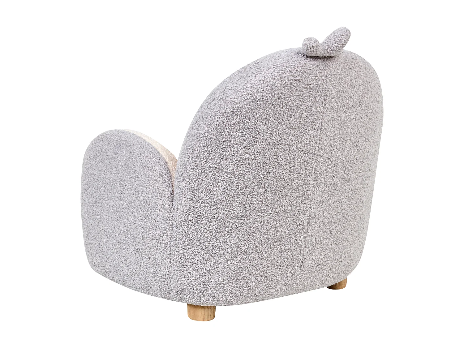 Fauteuil pour enfants Pingouin FYN Bouclé Gris