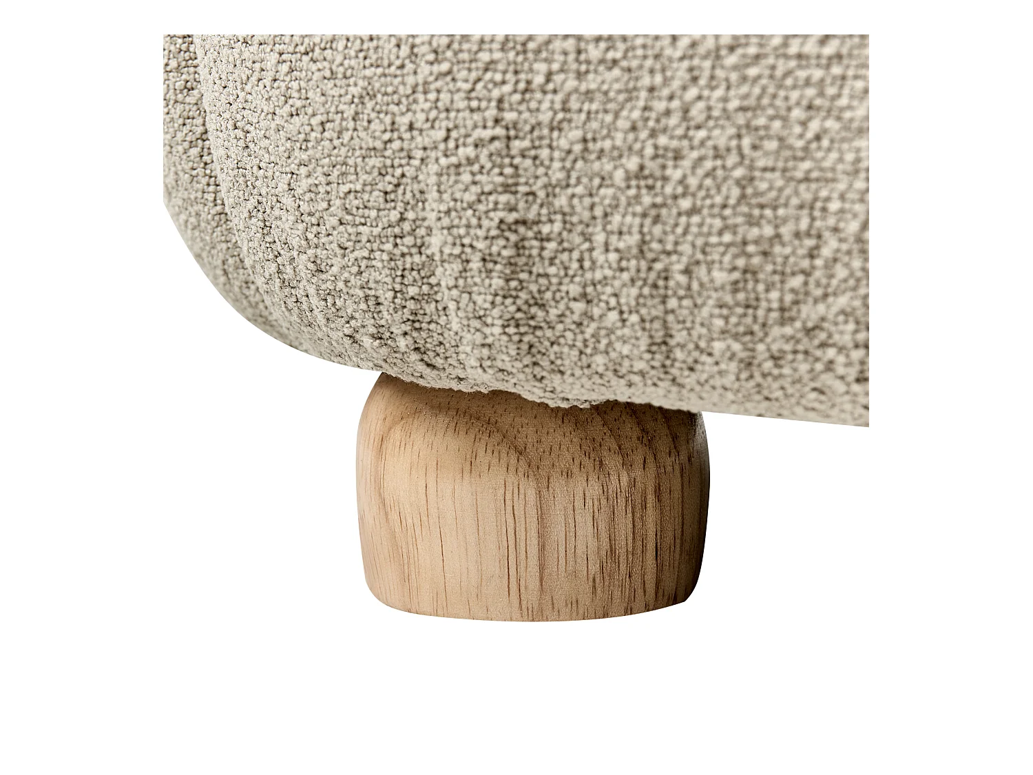 Fauteuil pour enfants Koala HERVIK Tissu Taupe
