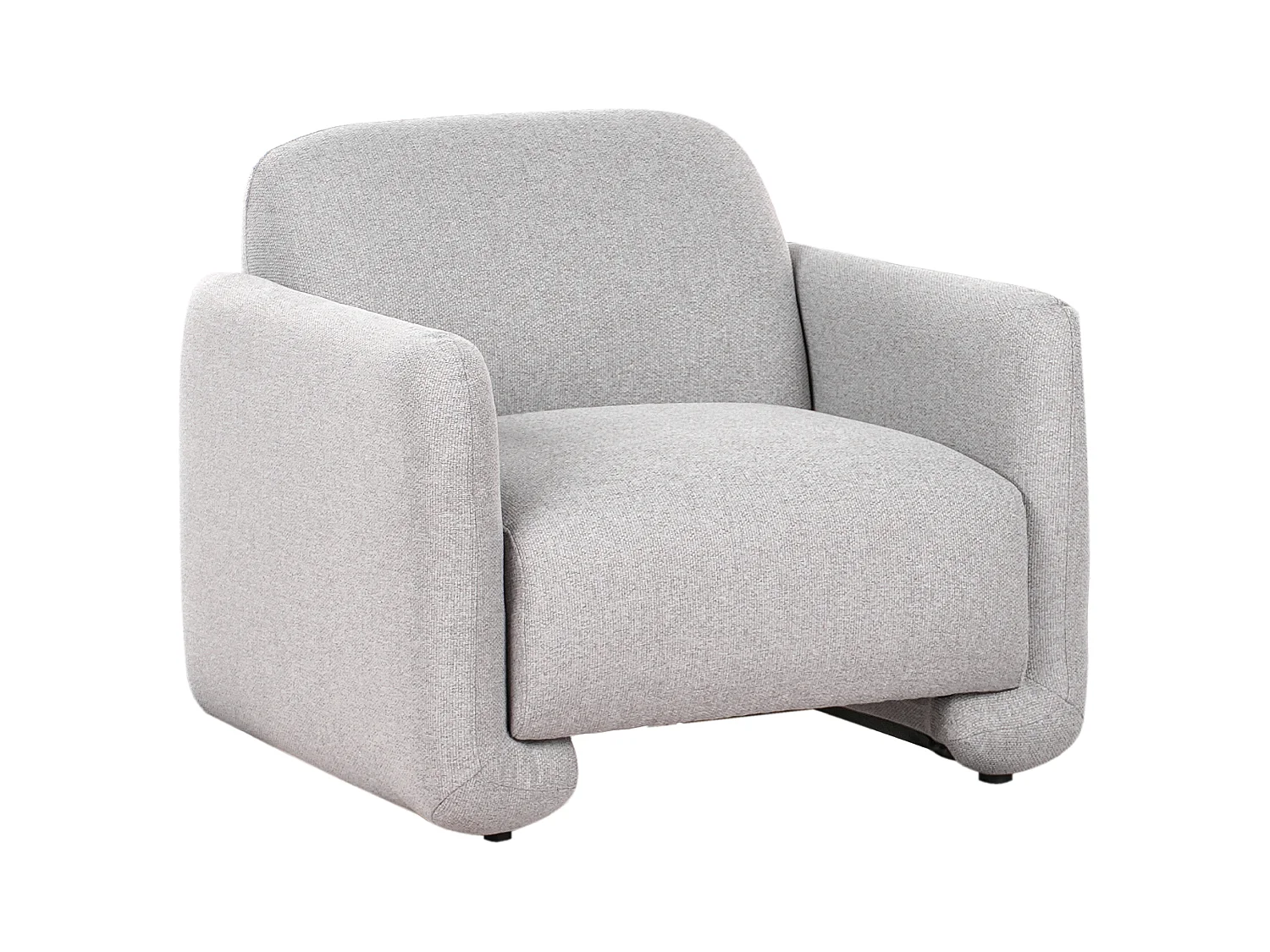 Fauteuil SALAND Tissu Gris