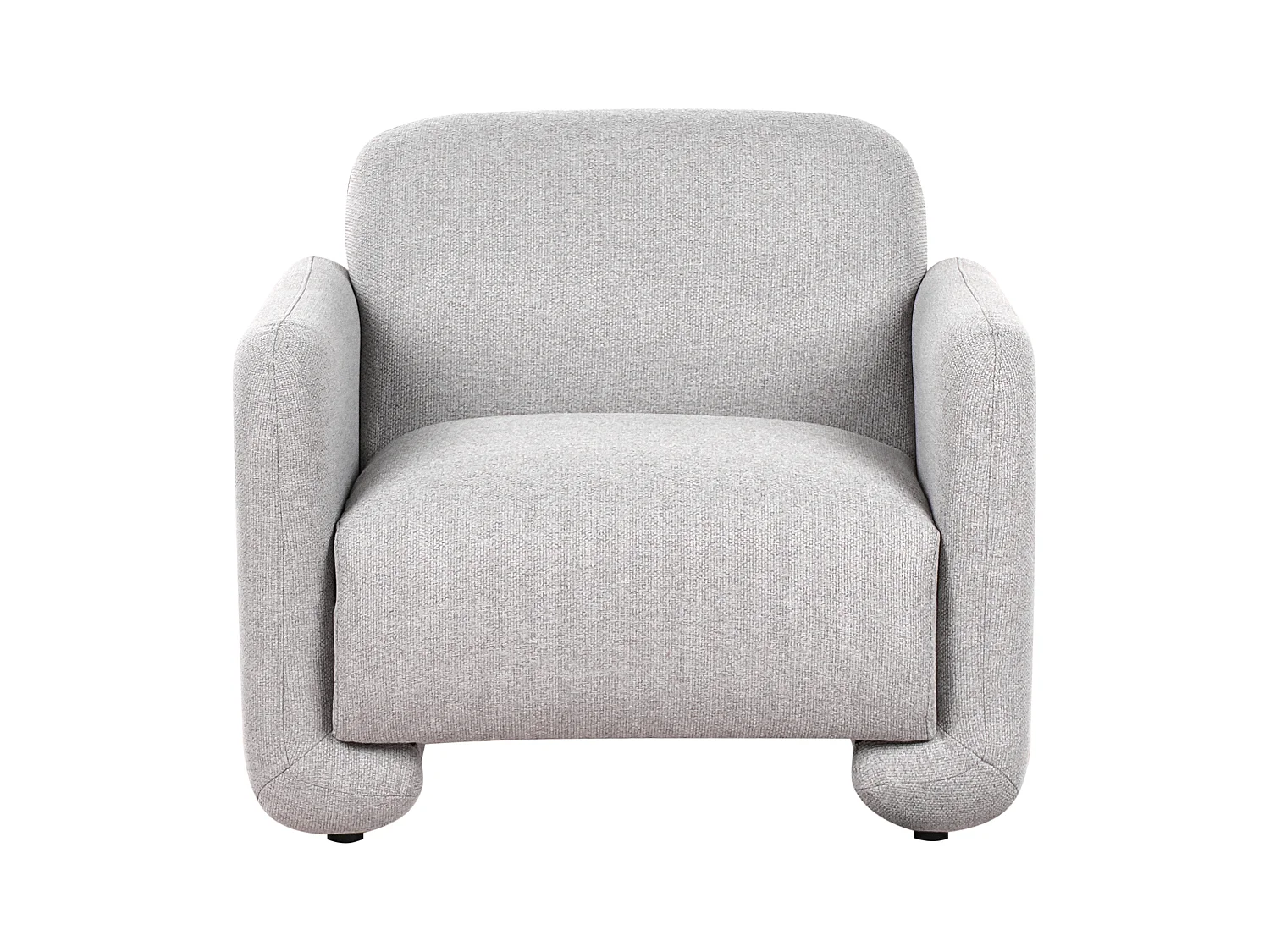 Fauteuil SALAND Tissu Gris