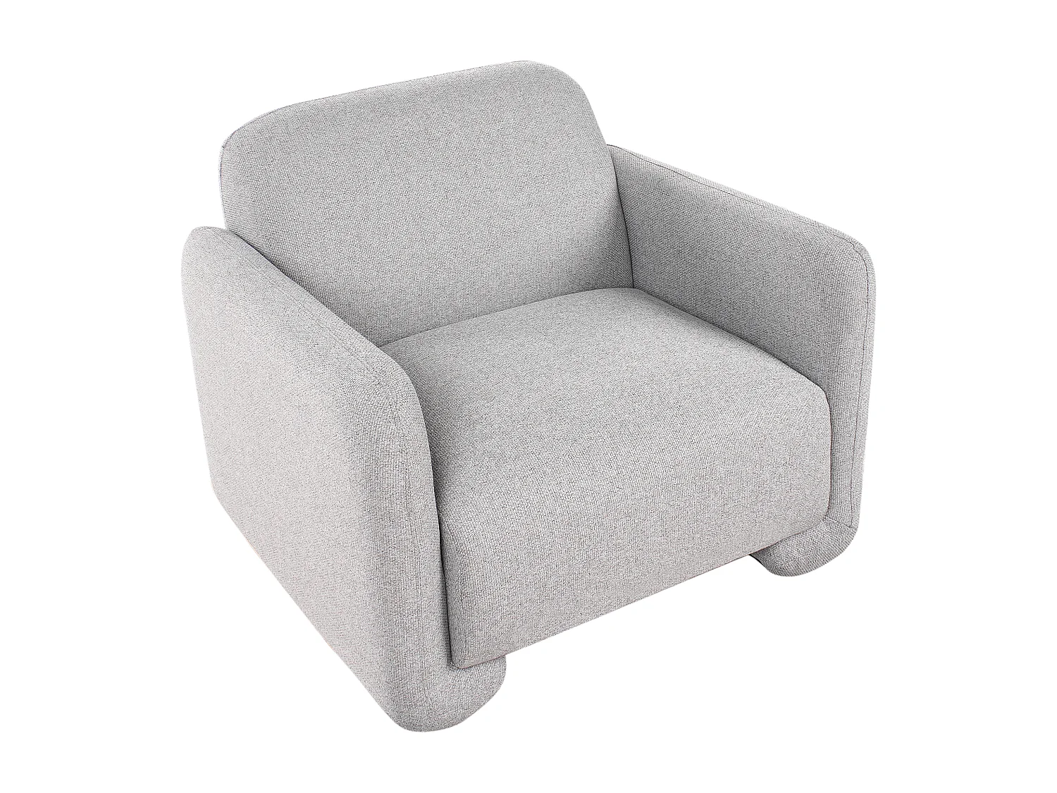 Sessel SALAND Stoff Grau